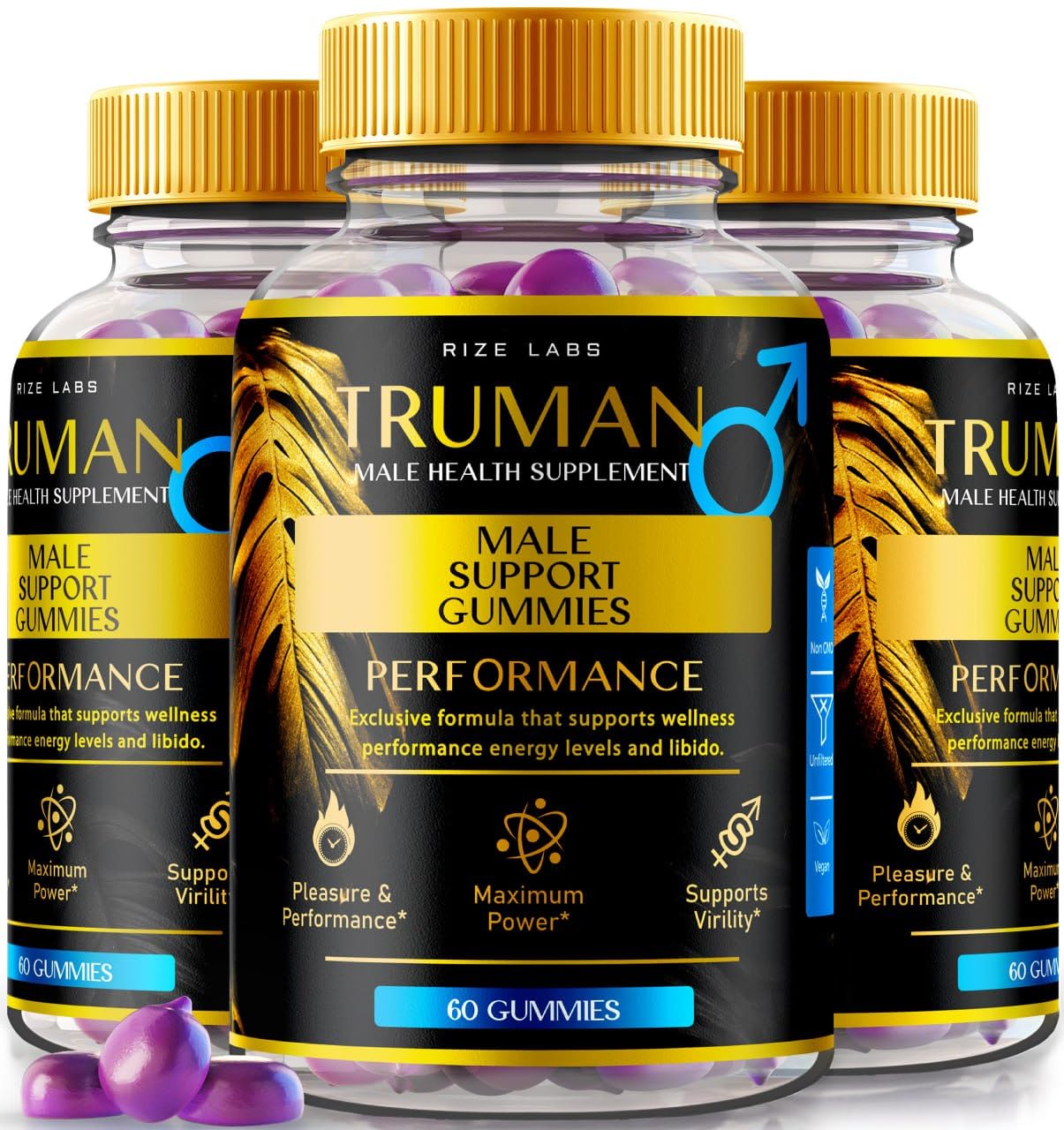 Rize Labs Truman Gummies 180 Gummies