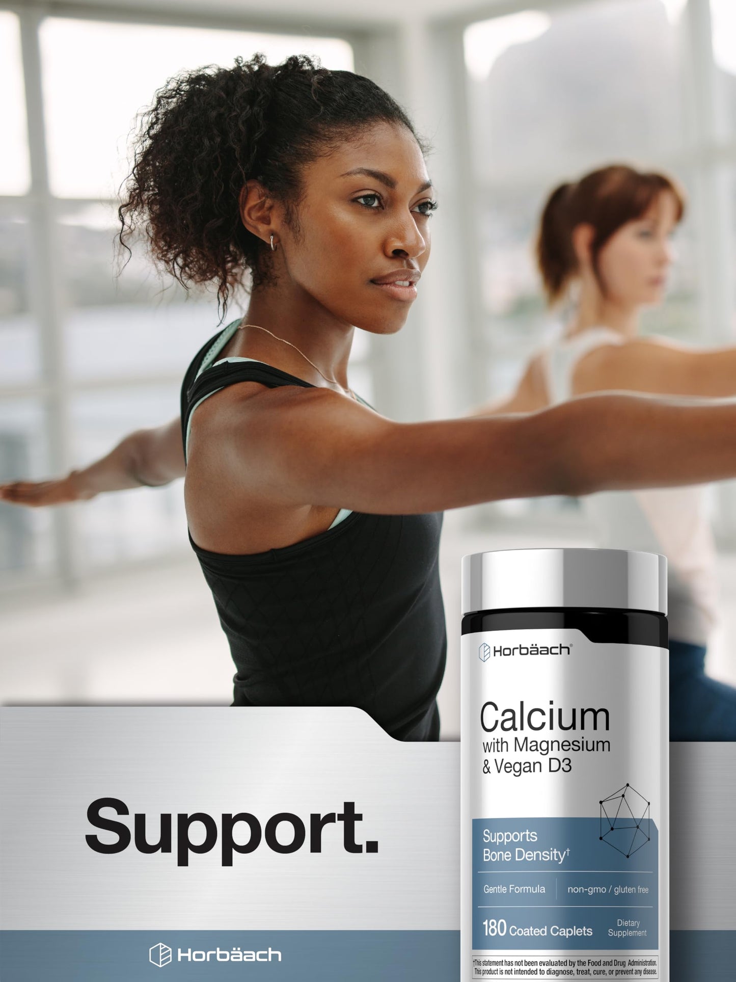 Horbäach Calcium Magnesium D3 180 Tablets