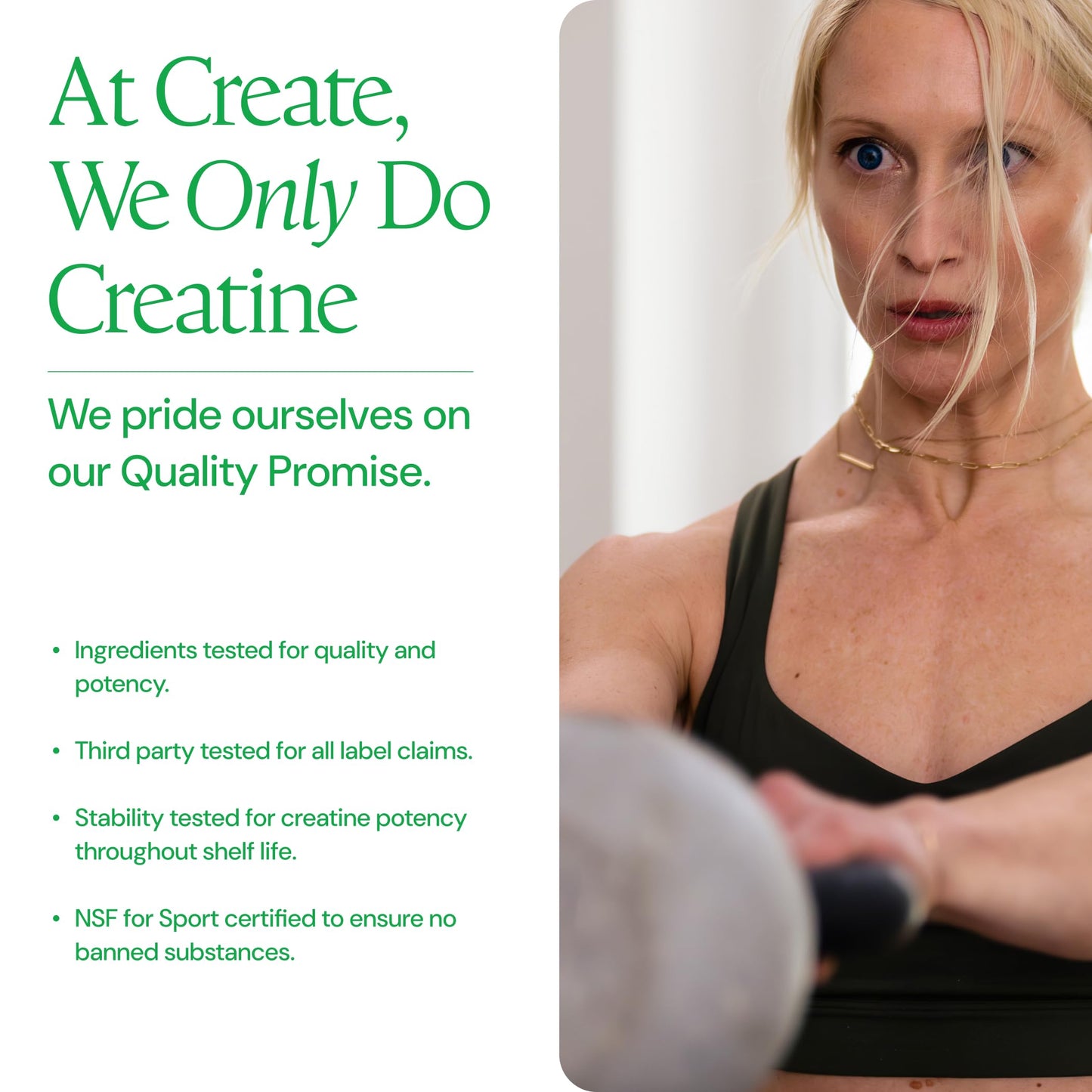 Create Creatine Monohydrate Gummies, 90 Count