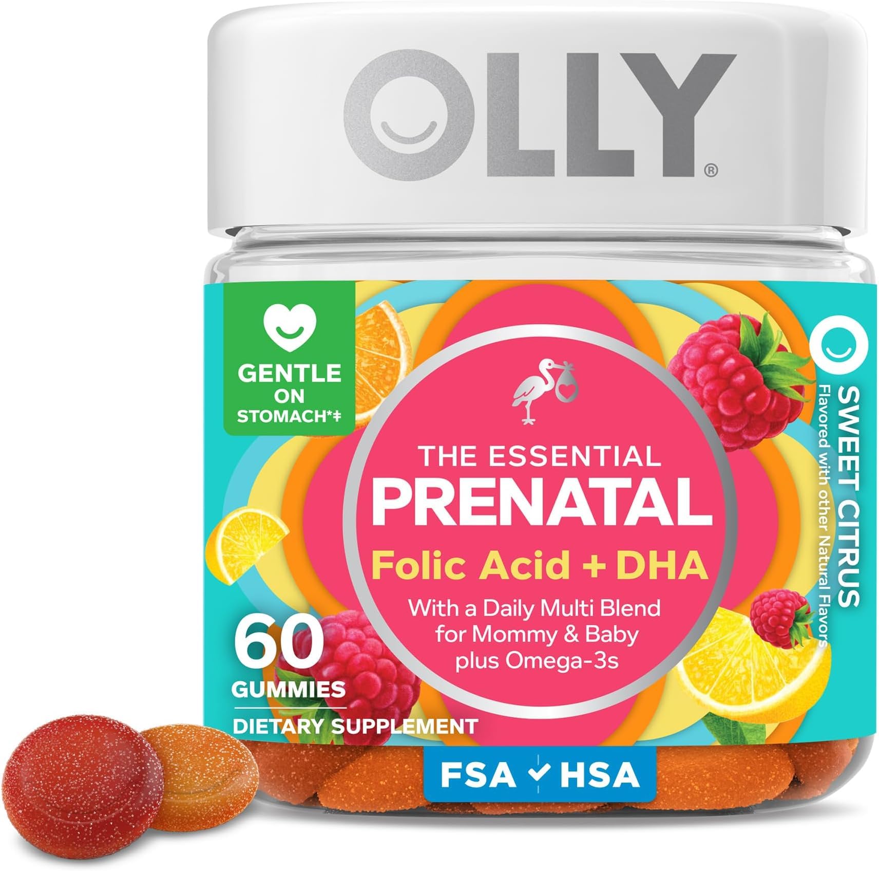 OLLY Prenatal Multivitamin Gummy 720 Gummies