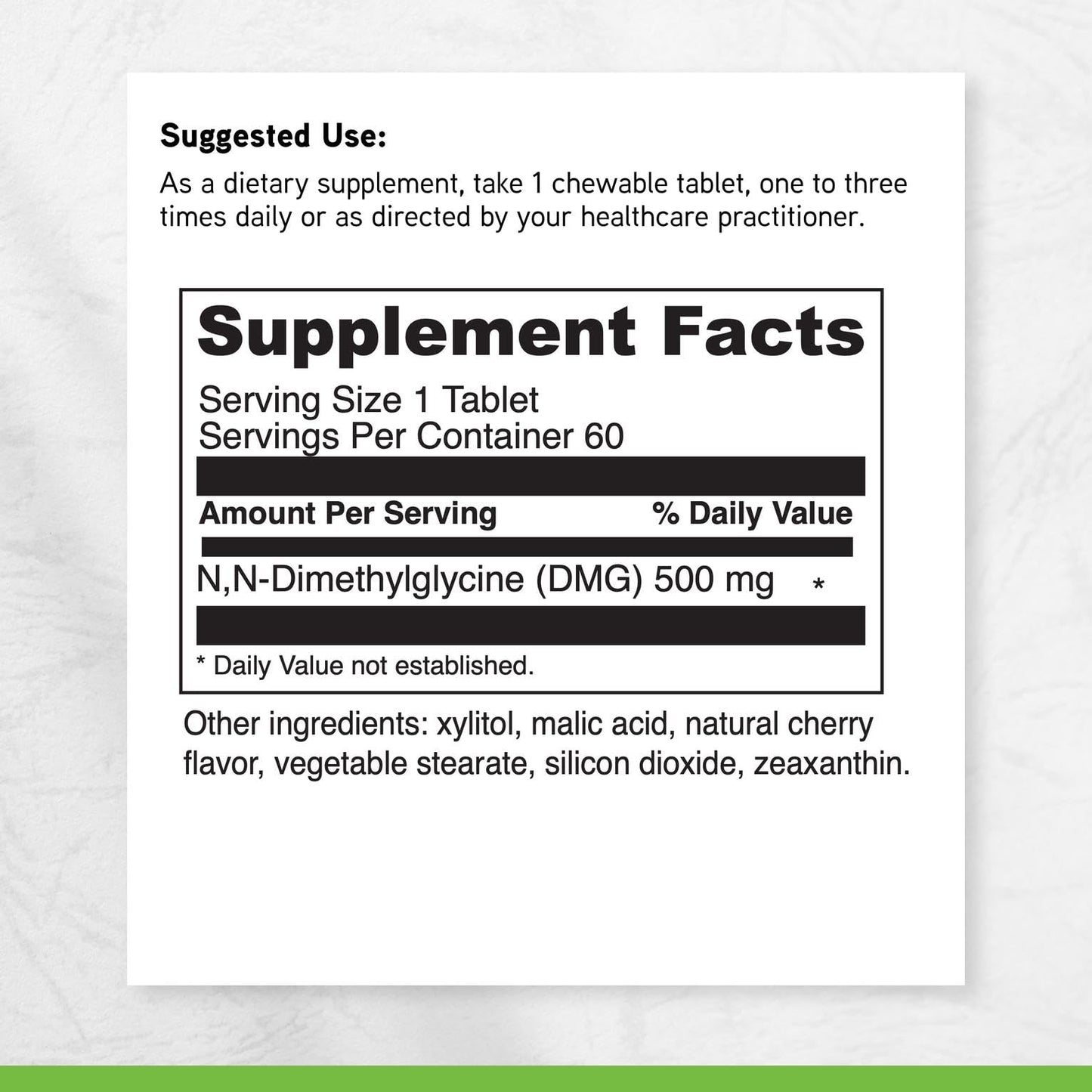 DAVINCI Gluconic DMG 250mg Tablet, 90 Count