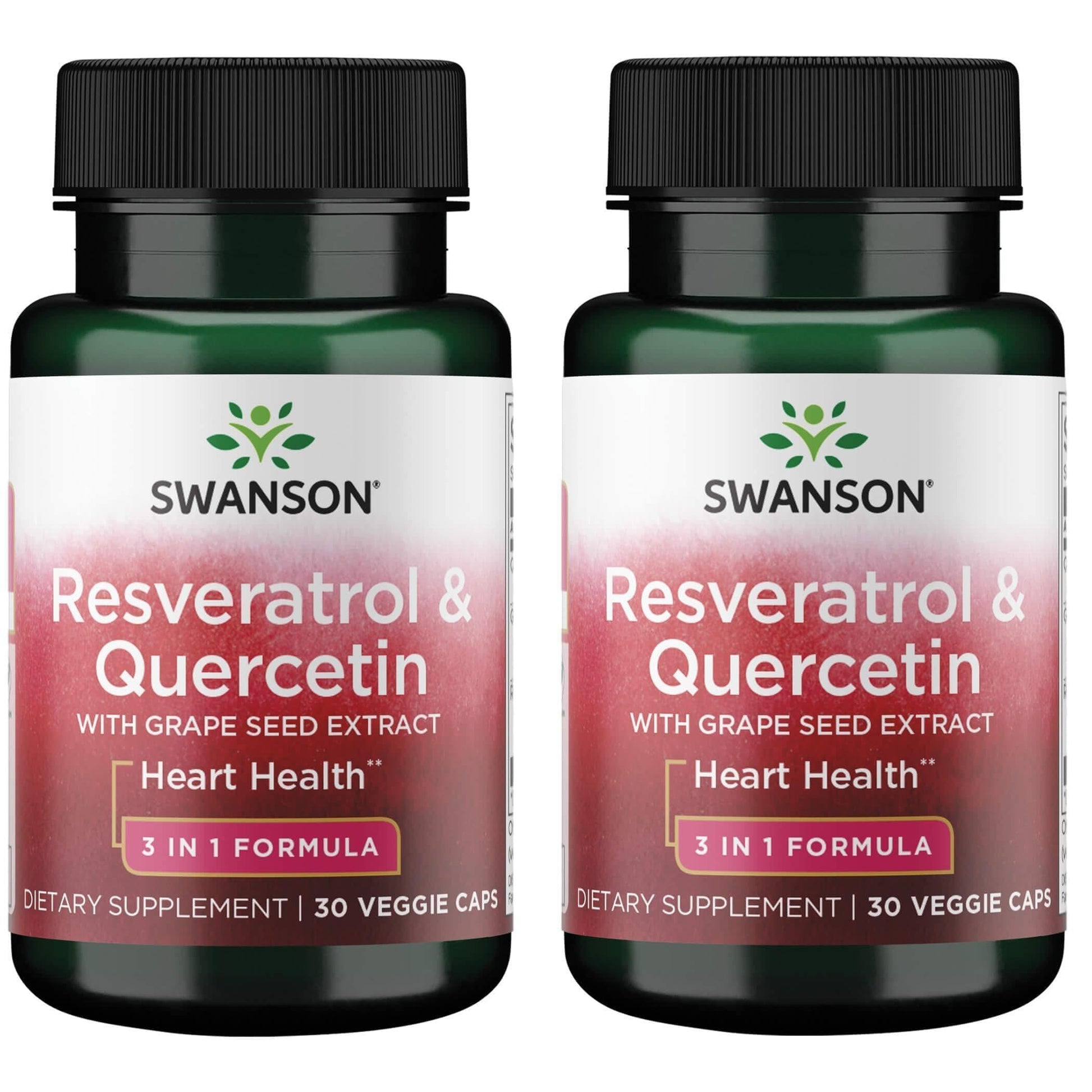 Swanson Resveratrol & Quercetin Capsules 60