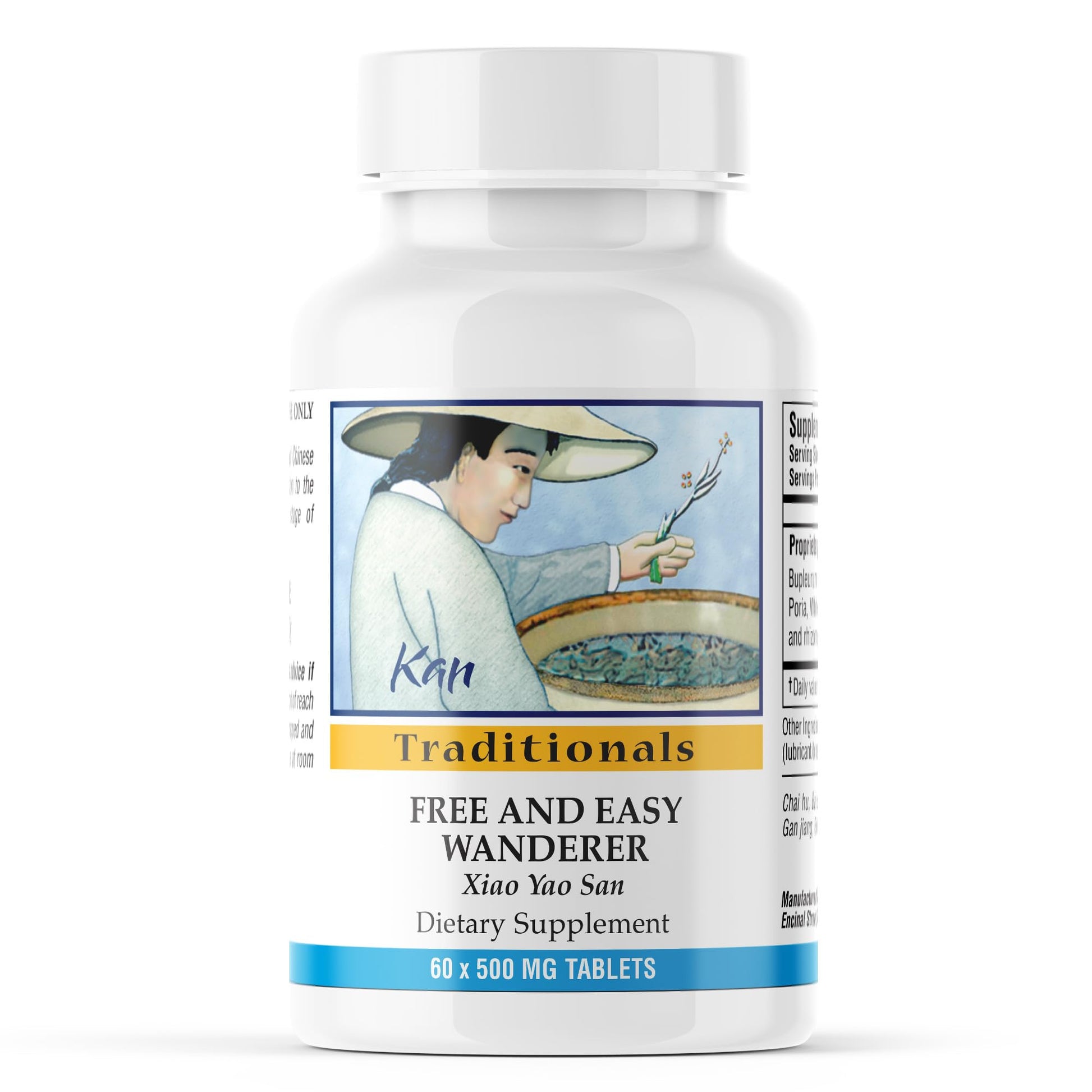 Kan Herb Free and Easy Wanderer Tablets, 60 Tablets