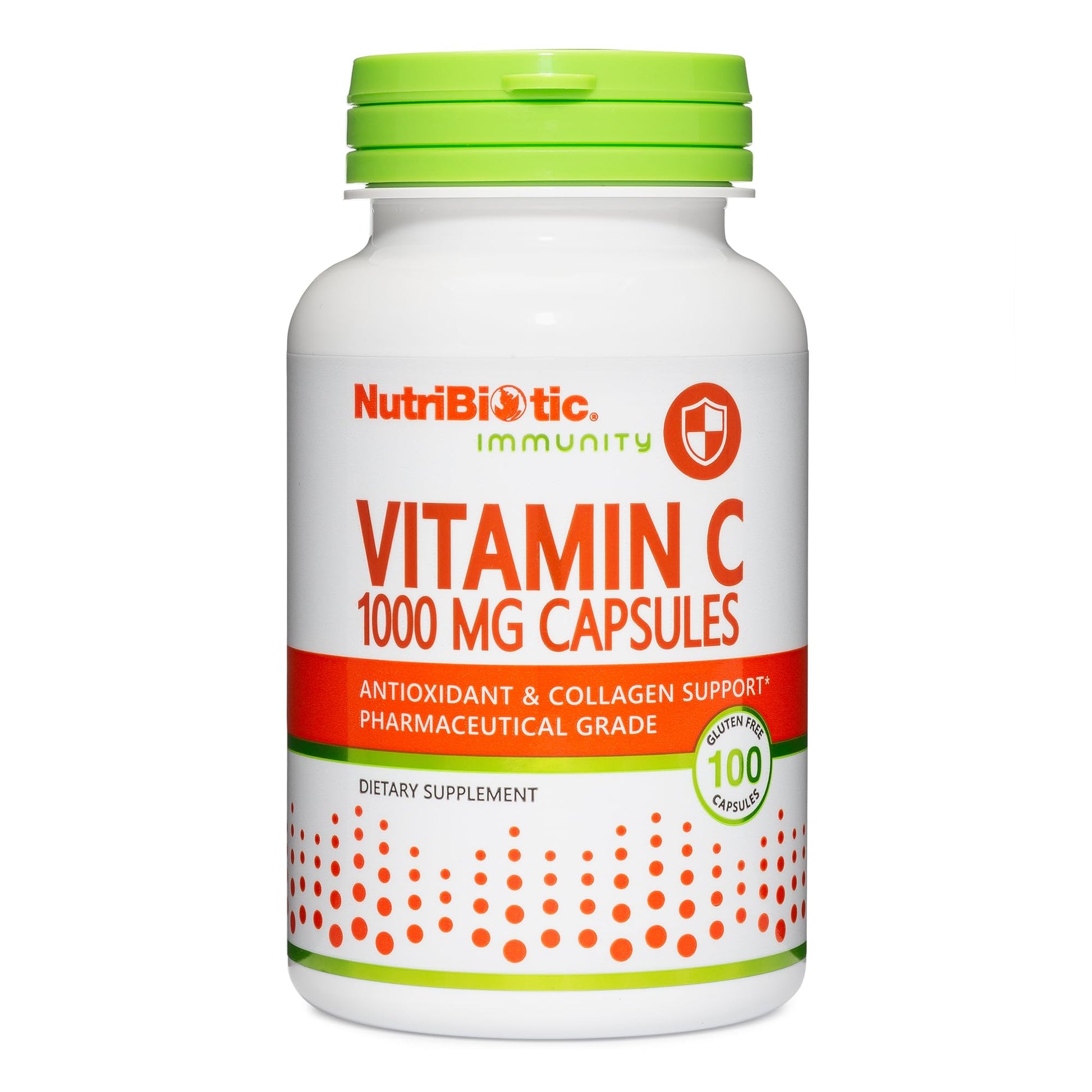NutriBiotic Vitamin C 1000 Mg Capsules, 100 Count