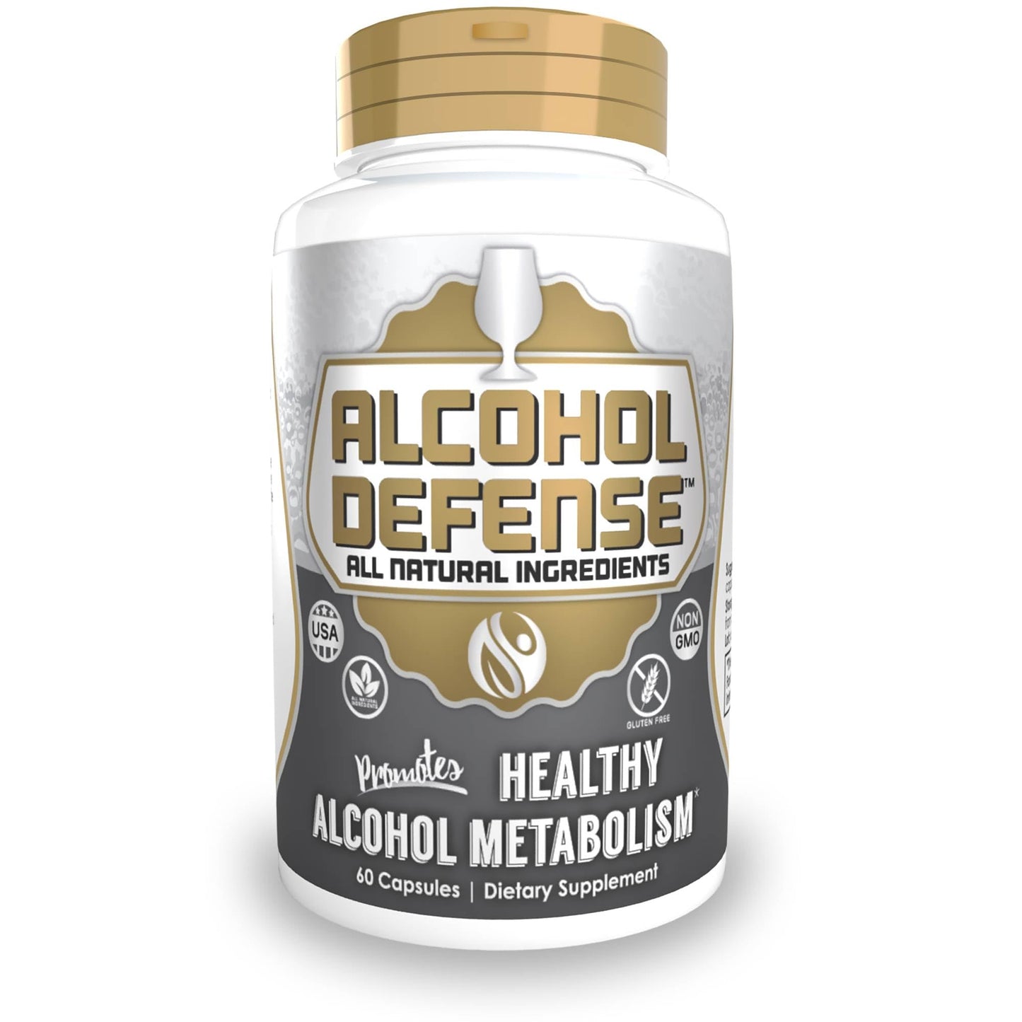 Natrium Health Alcohol Defense 60 Capsules
