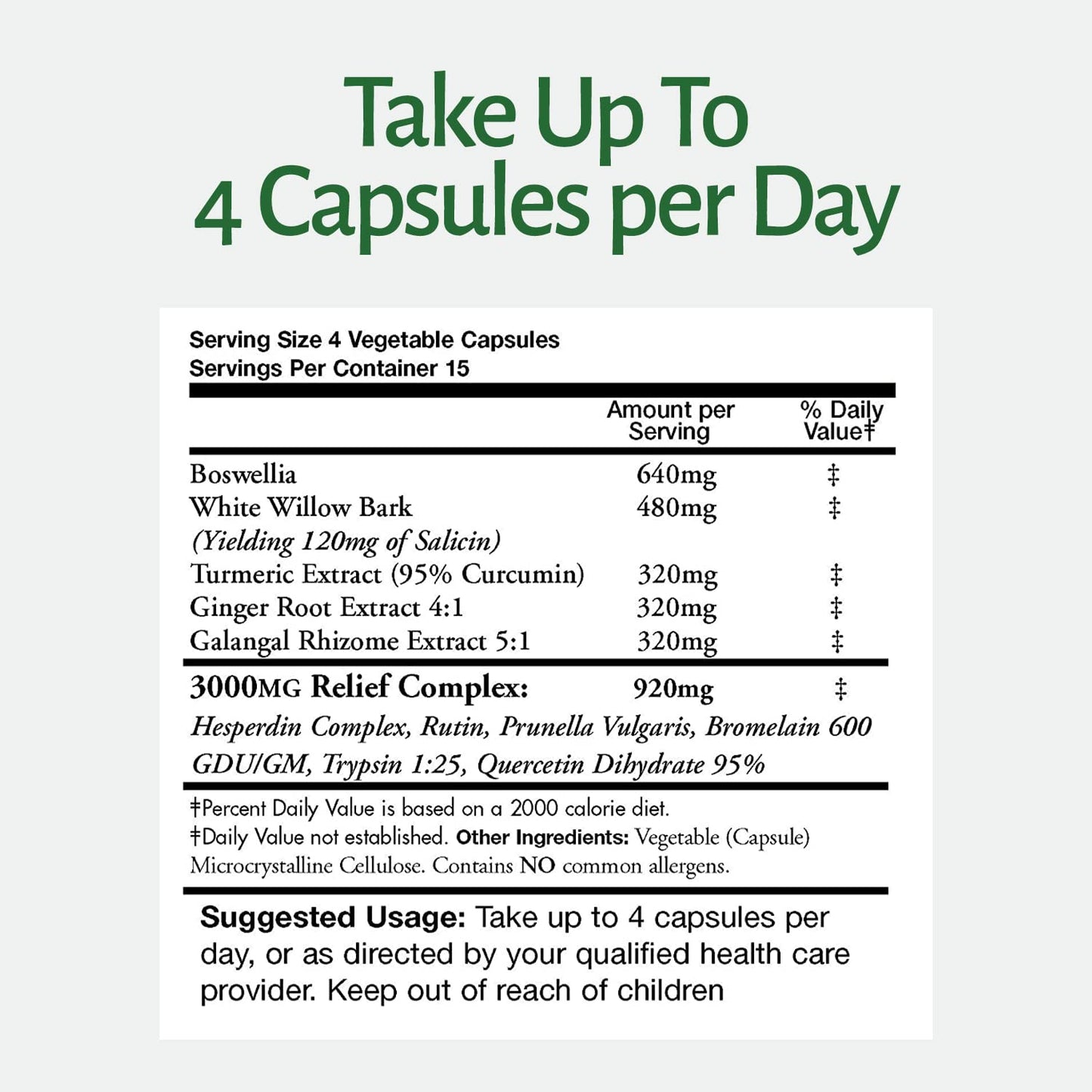ecostream Naturals InflamEase Capsule 60 Count