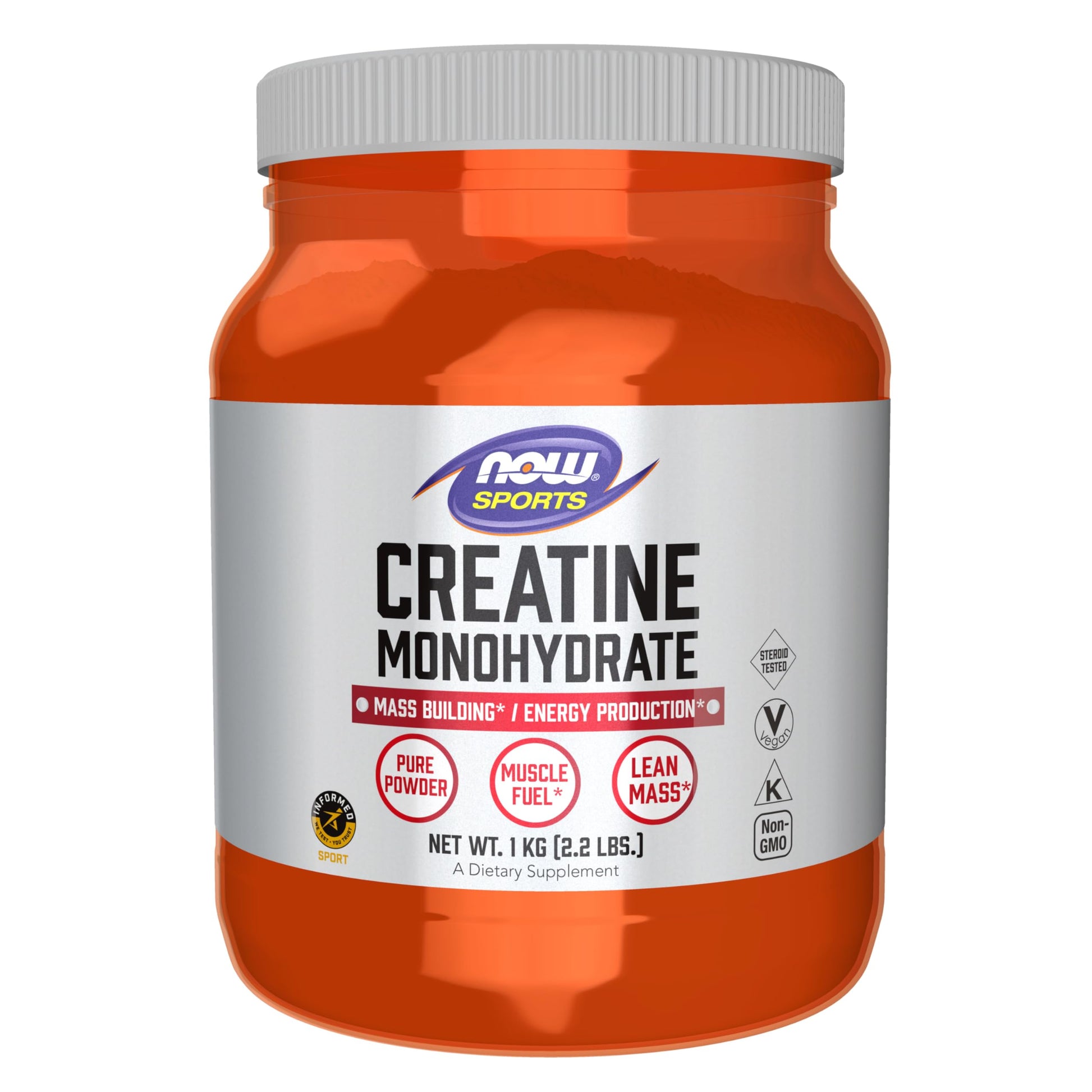NOW Foods Creatine Monohydrate Powder 35.2 oz