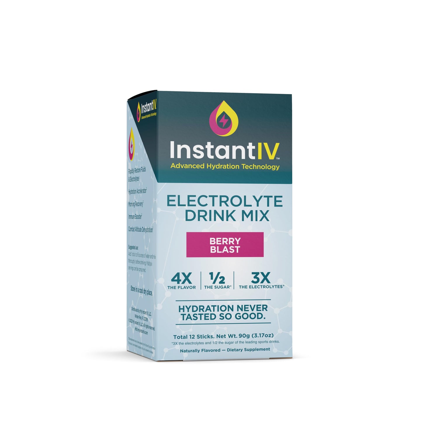 Instant IV Electrolytes Powder Berry Blast, 84