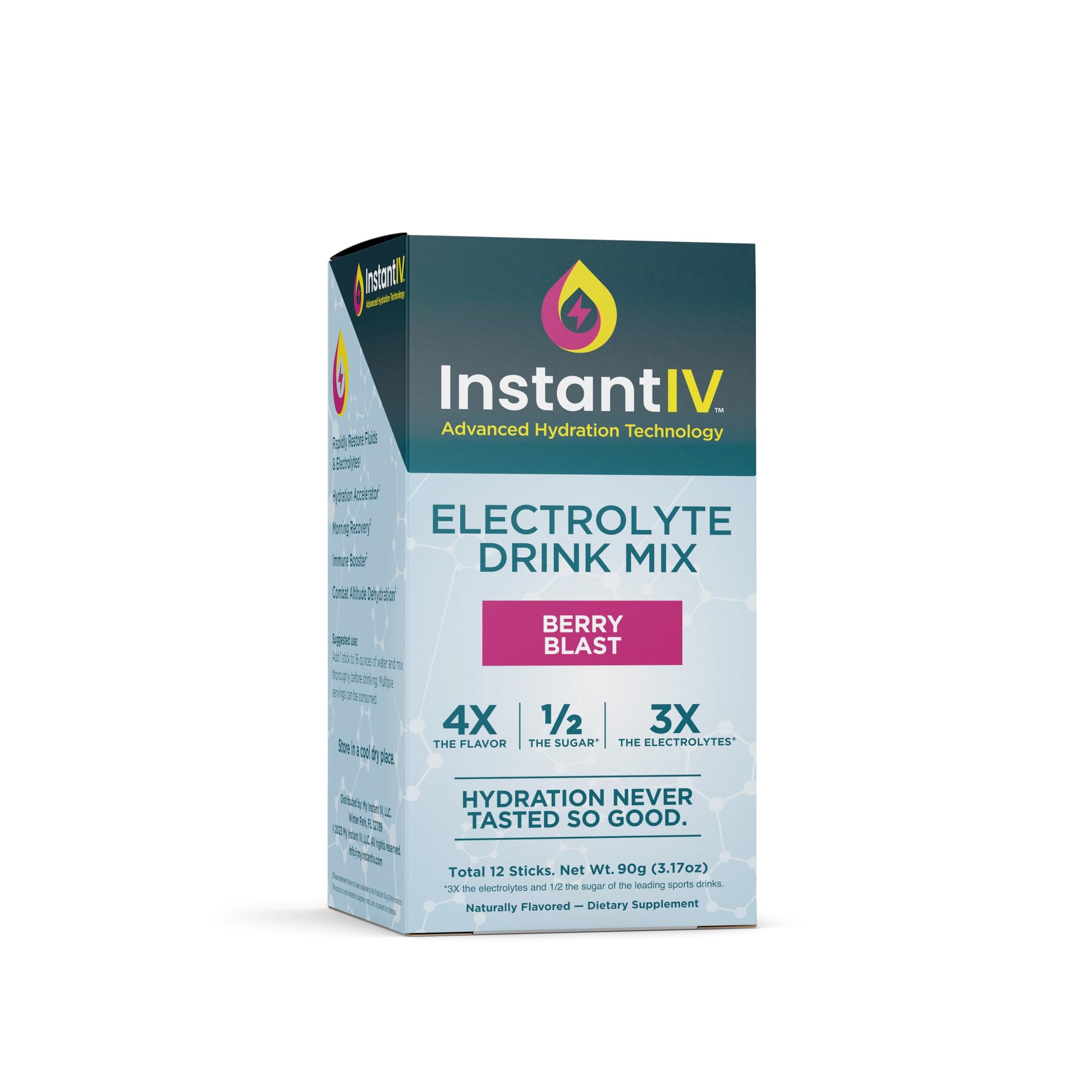 Instant IV Electrolytes Powder Berry Blast, 84