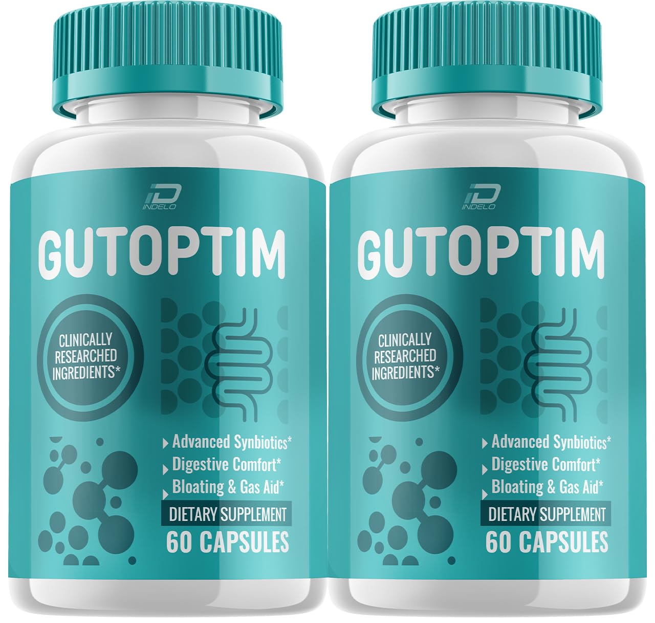 Indelo Gutoptim Advanced Probiotic 120 Capsules