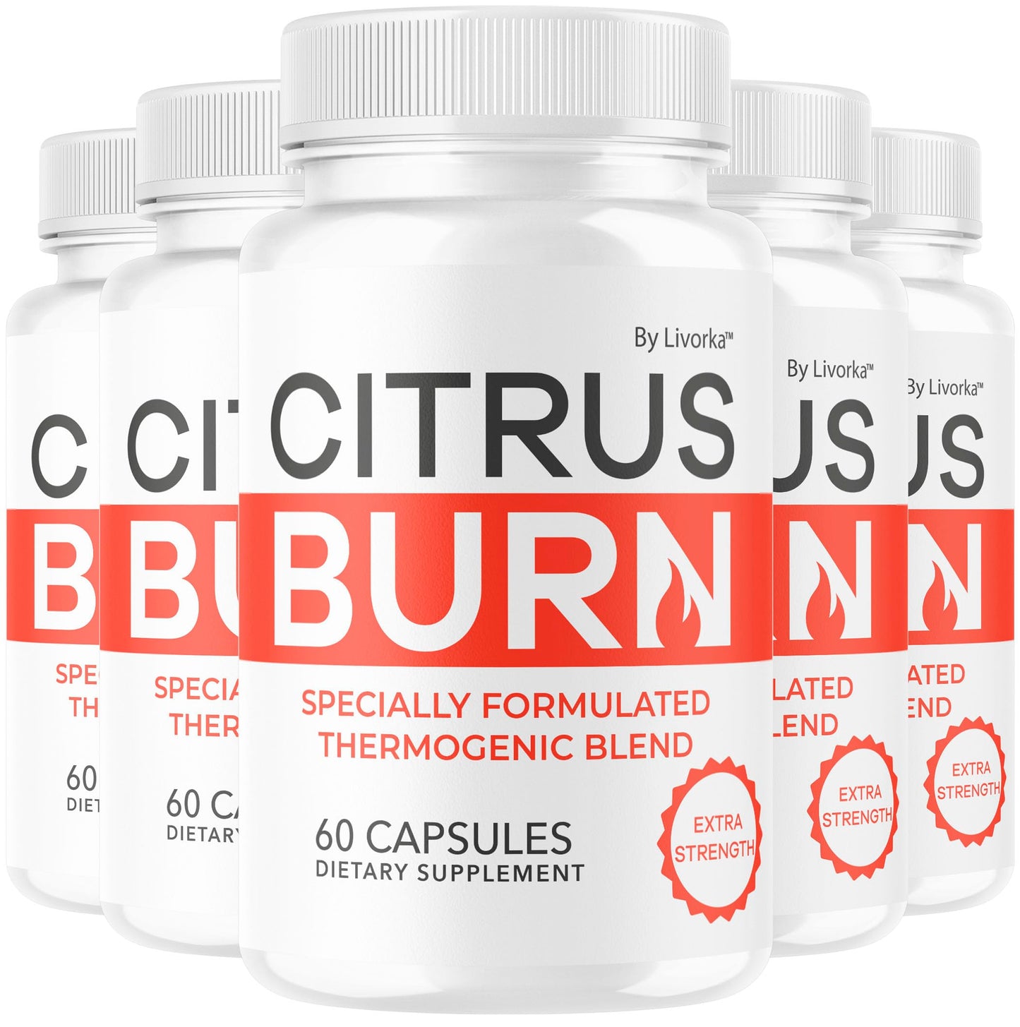 LIVORKA Citrus Burn Capsule 300 Capsules