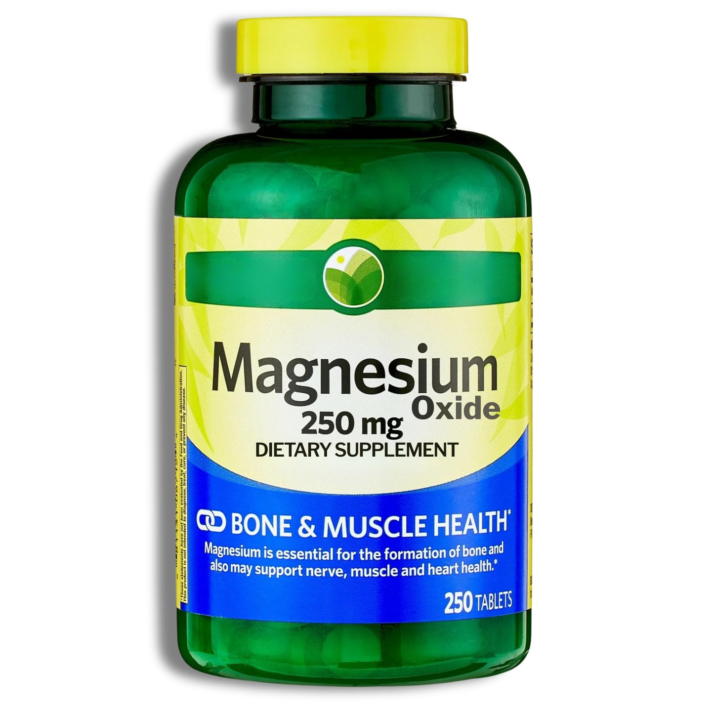 KP+ Magnesium Oxide 250 mg Tablets, 250 Count