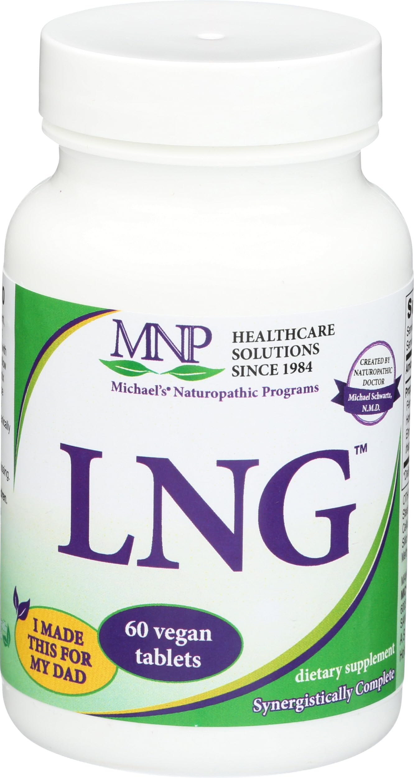 Michael's Health Naturopathic Programs LNG Tablets, 60 Count
