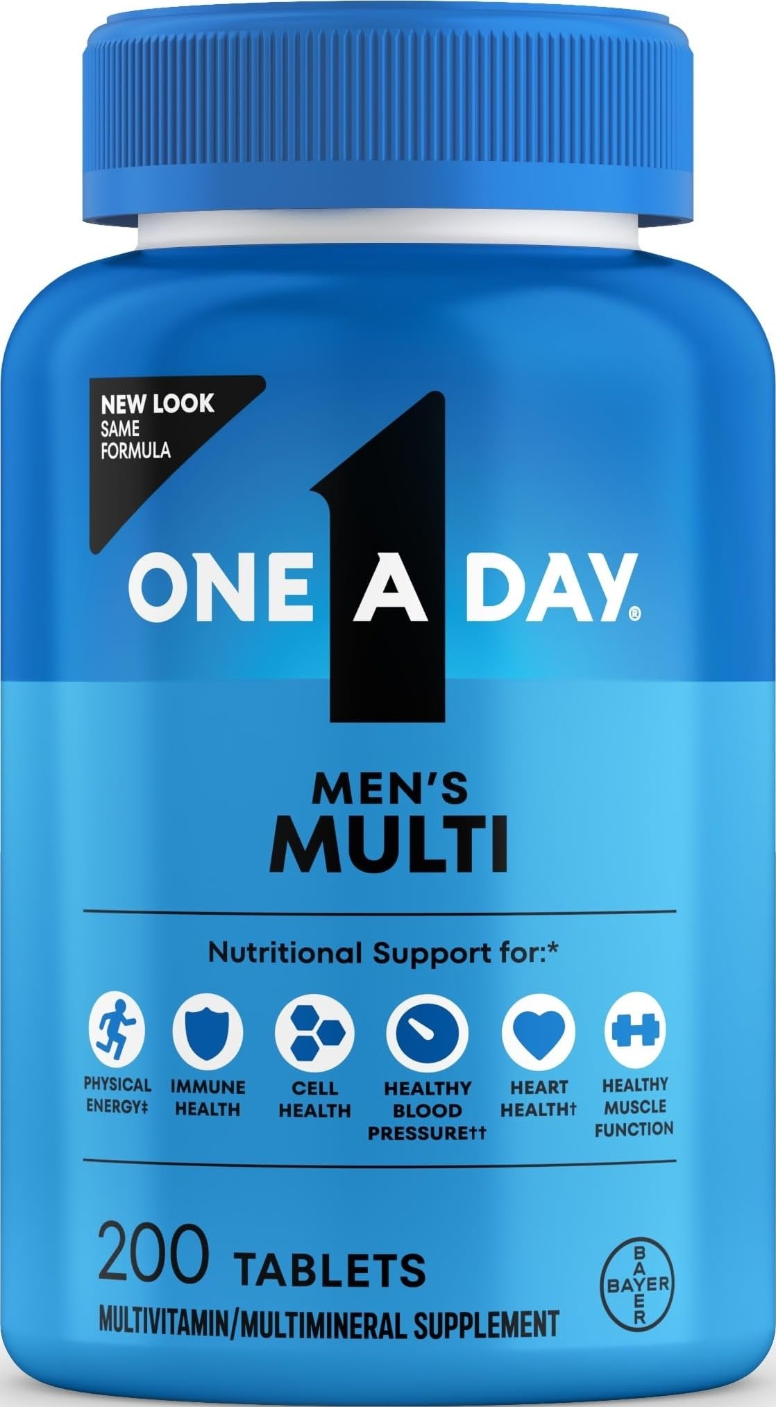ONE A DAY Men's Multivitamin Tablet, 200 Count