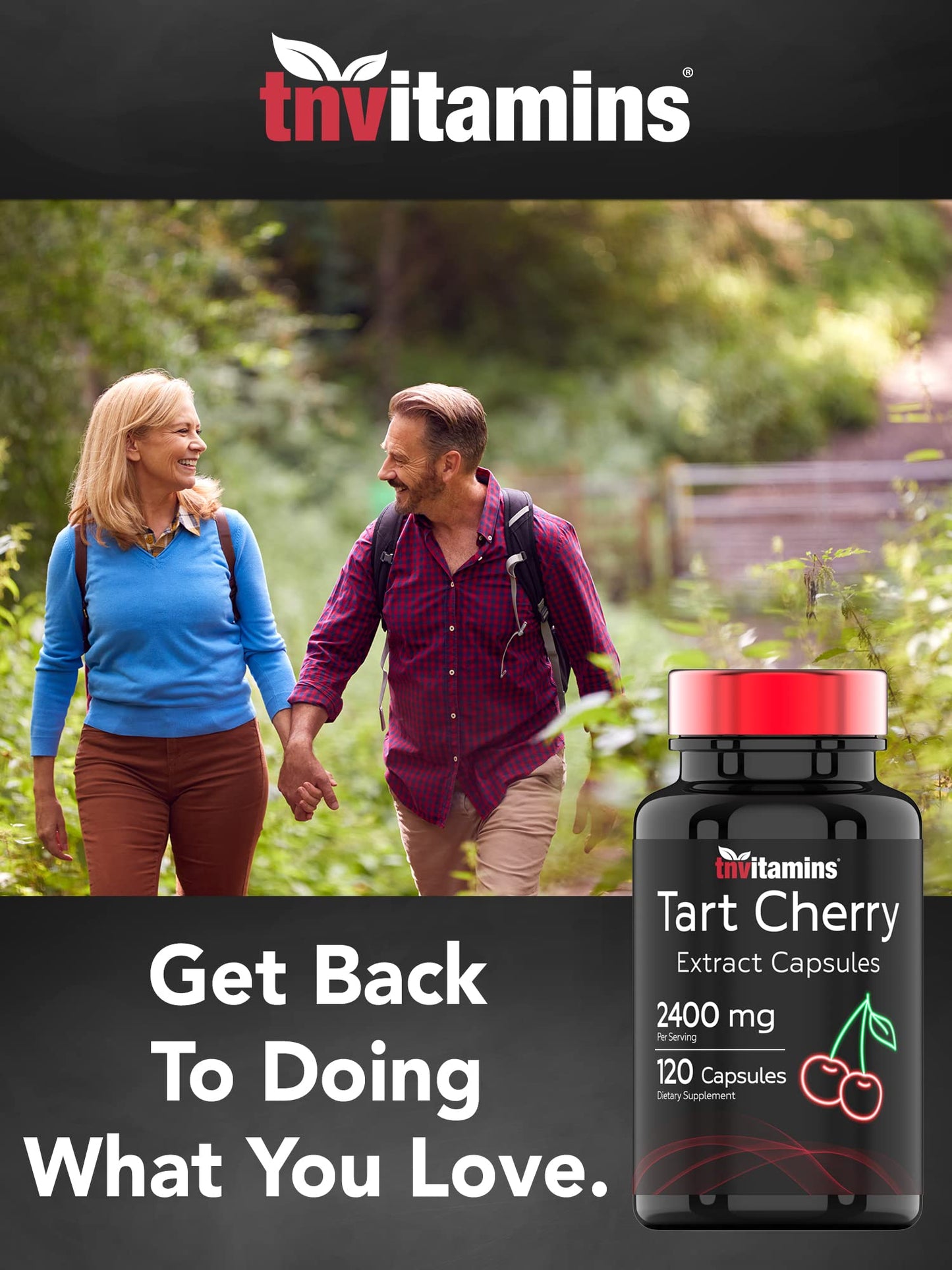 tnvitamins Tart Cherry Capsules 120 Count
