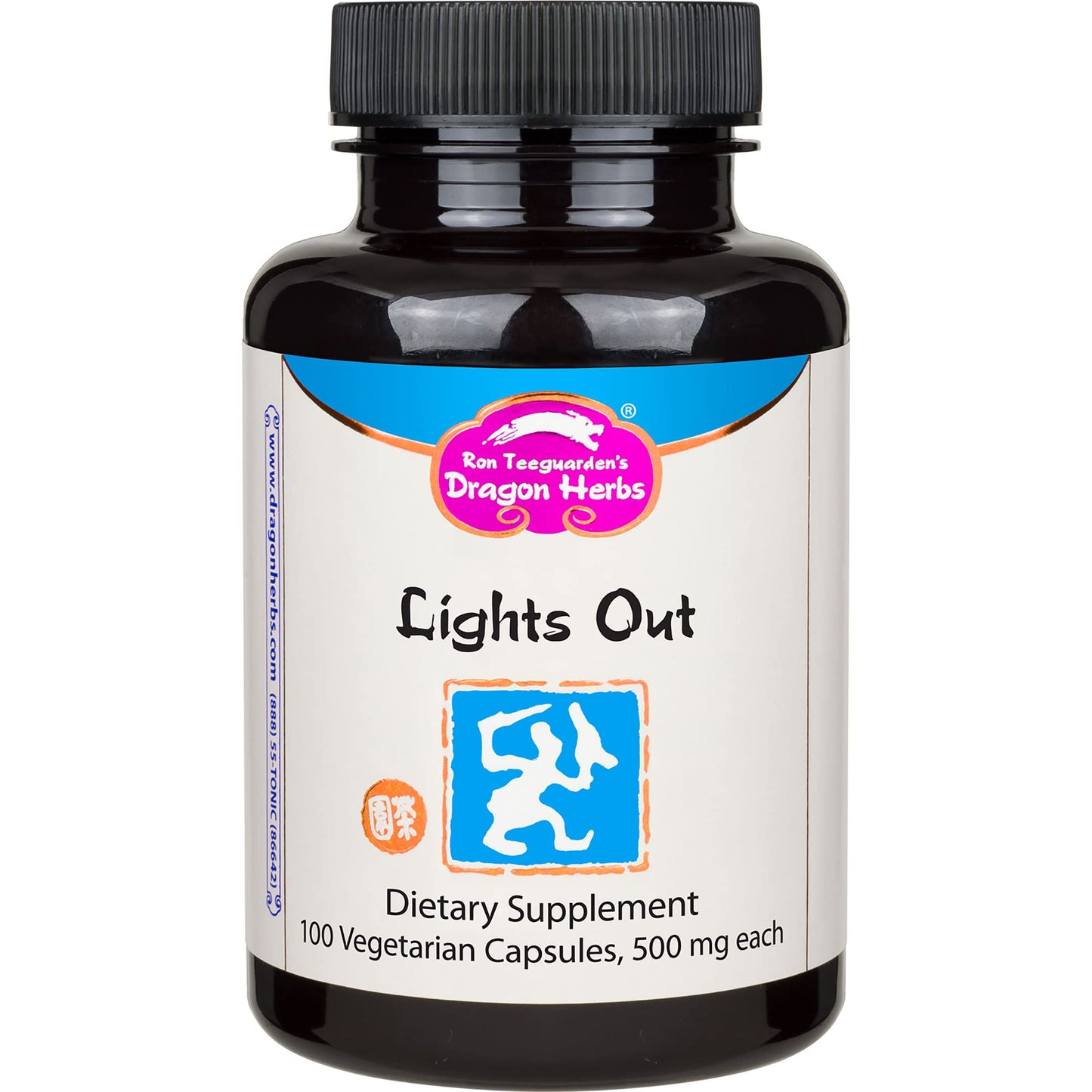 Dragon Herbs Lights Out Capsules 60 Count