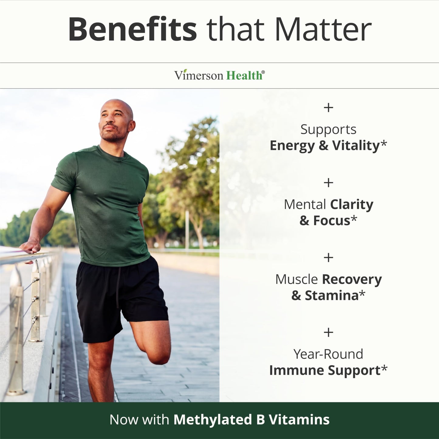 Vimerson Health Multivitamin for Men with Methylated Vitamins and Chelated Minerals Capsule, 60 Capsules