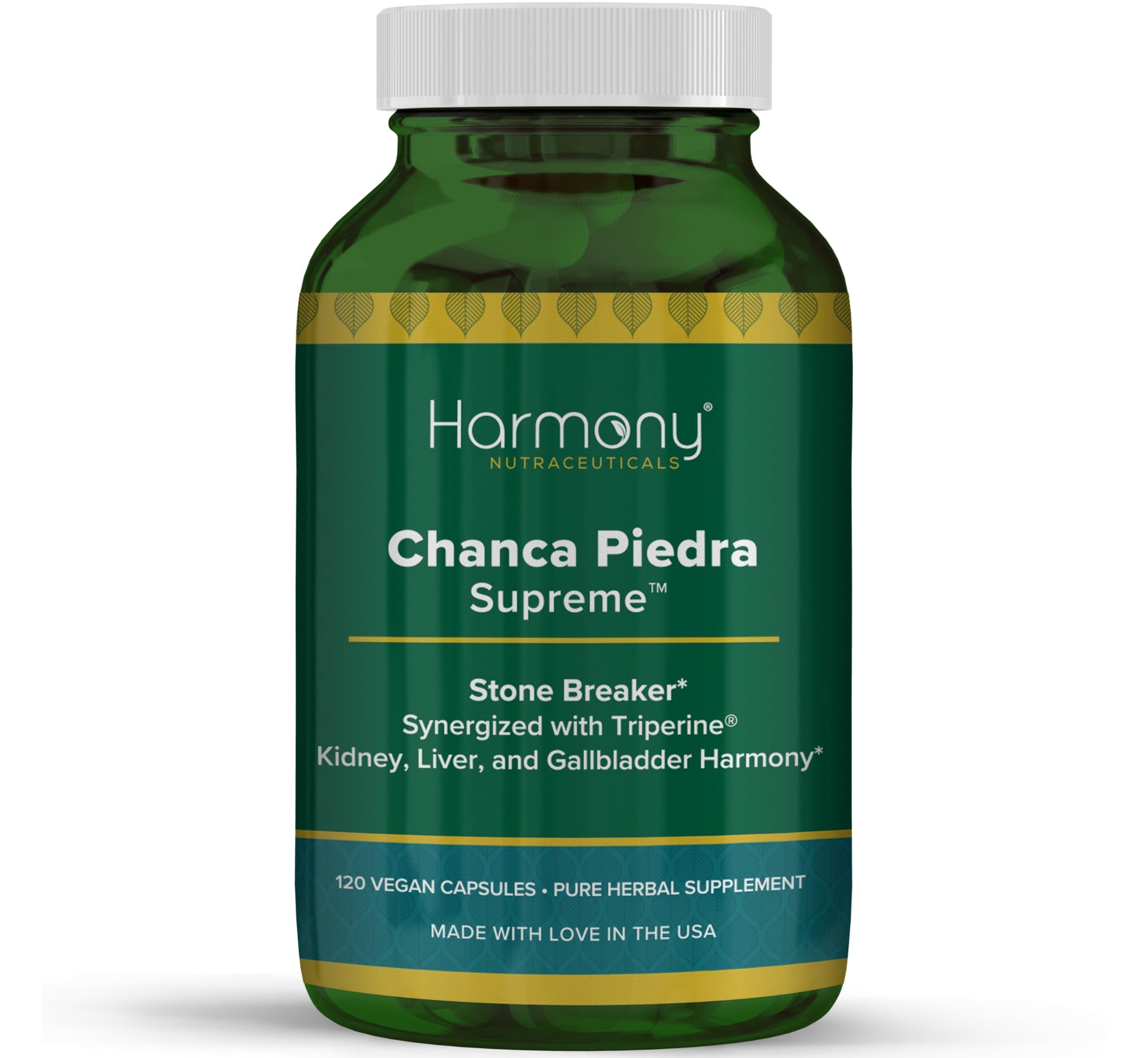 Harmony Nutraceuticals Chanca Piedra Supreme Capsules 120 Capsules