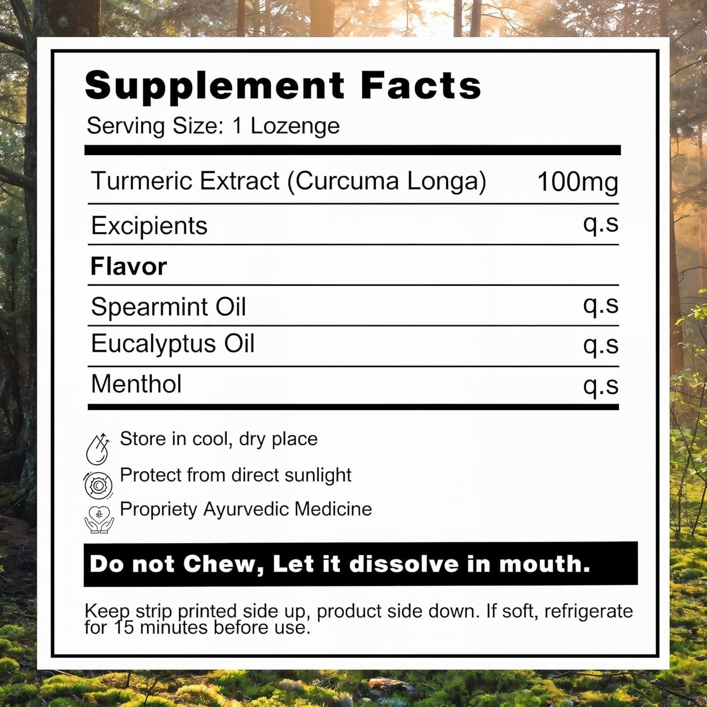 BIOFLARE Turmeric Lozenges, 60 Count