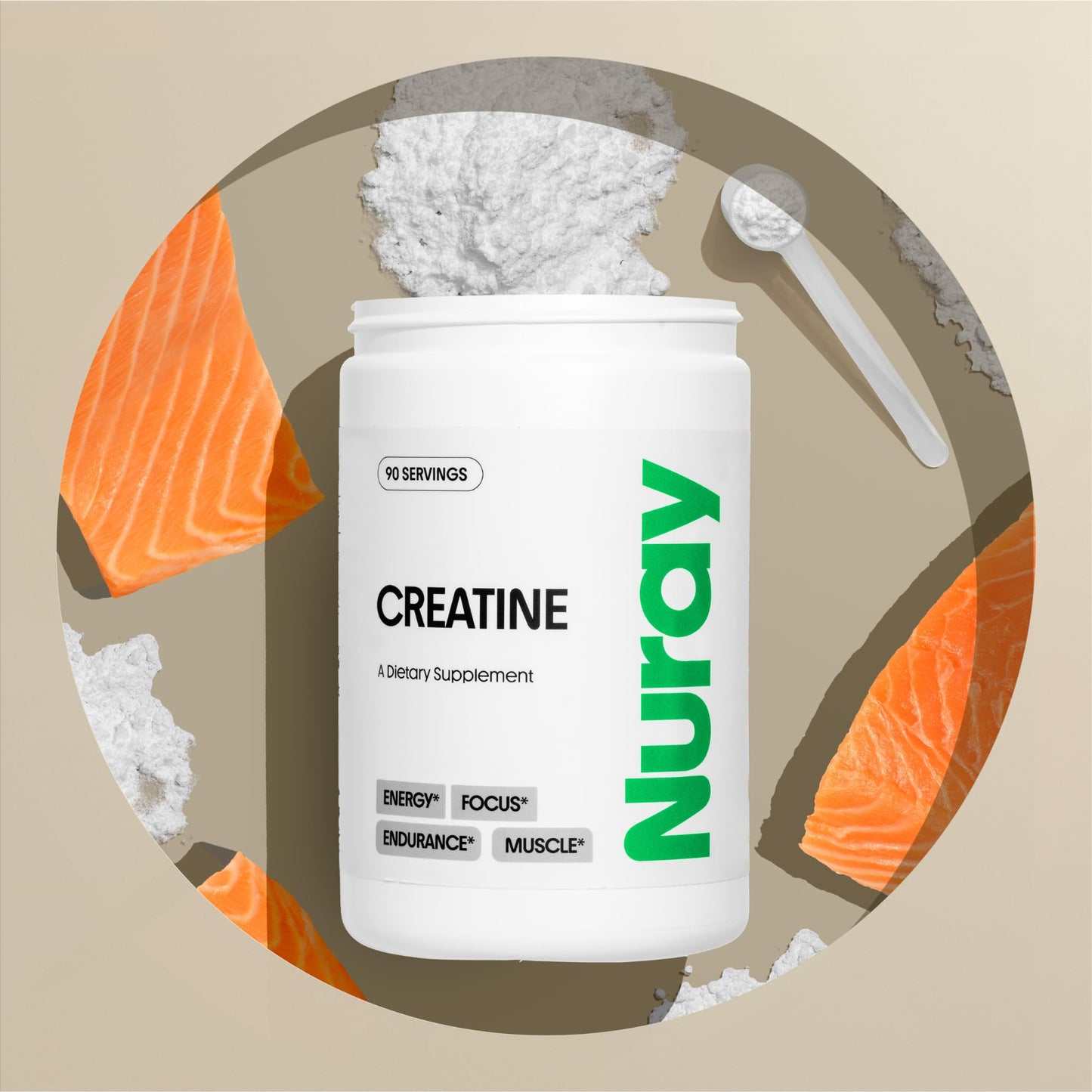 Nuray Creatine Monohydrate Powder 16