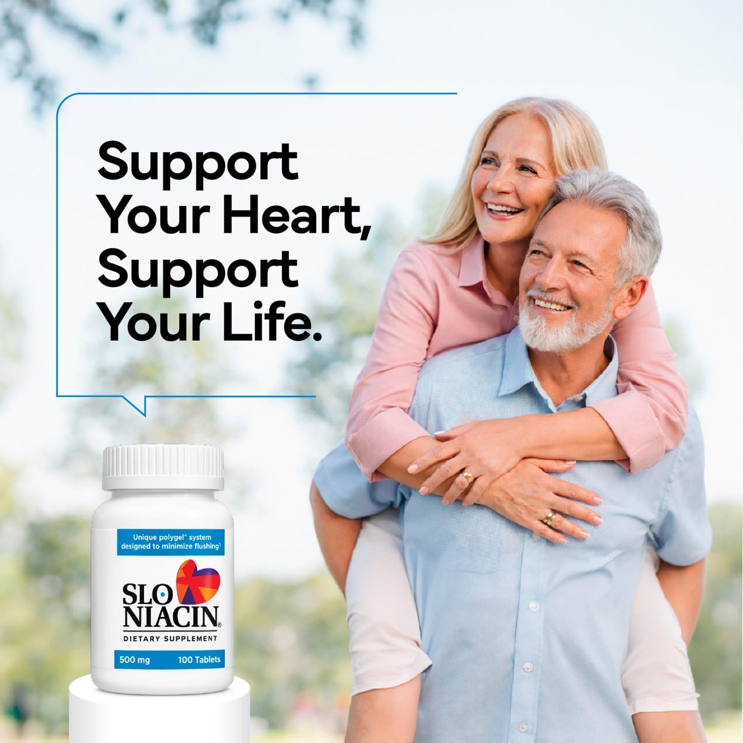 Slo-Niacin 500 mg Tablets 200 Tablets