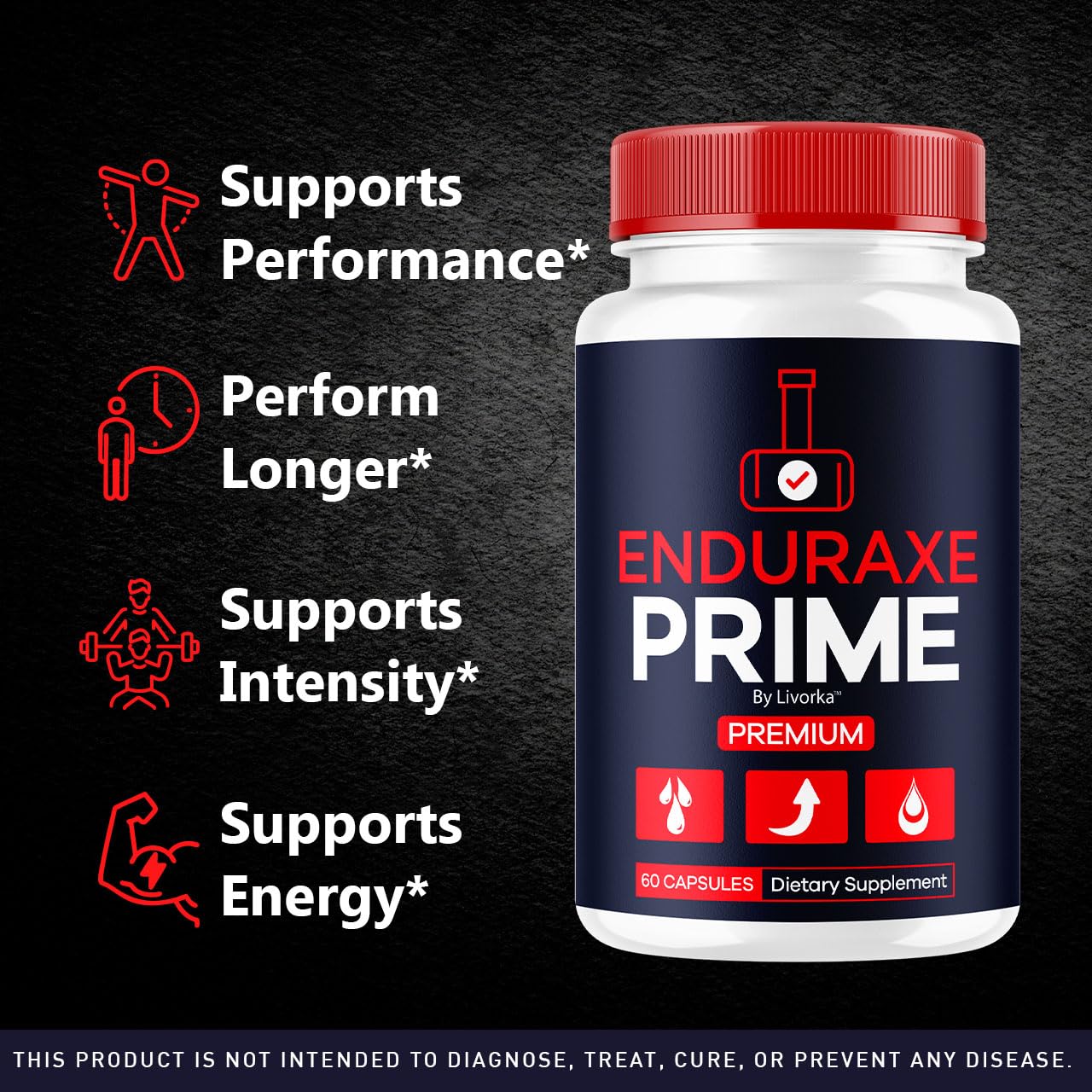 LIVORKA Enduraxe Prime Capsules, 120 Count