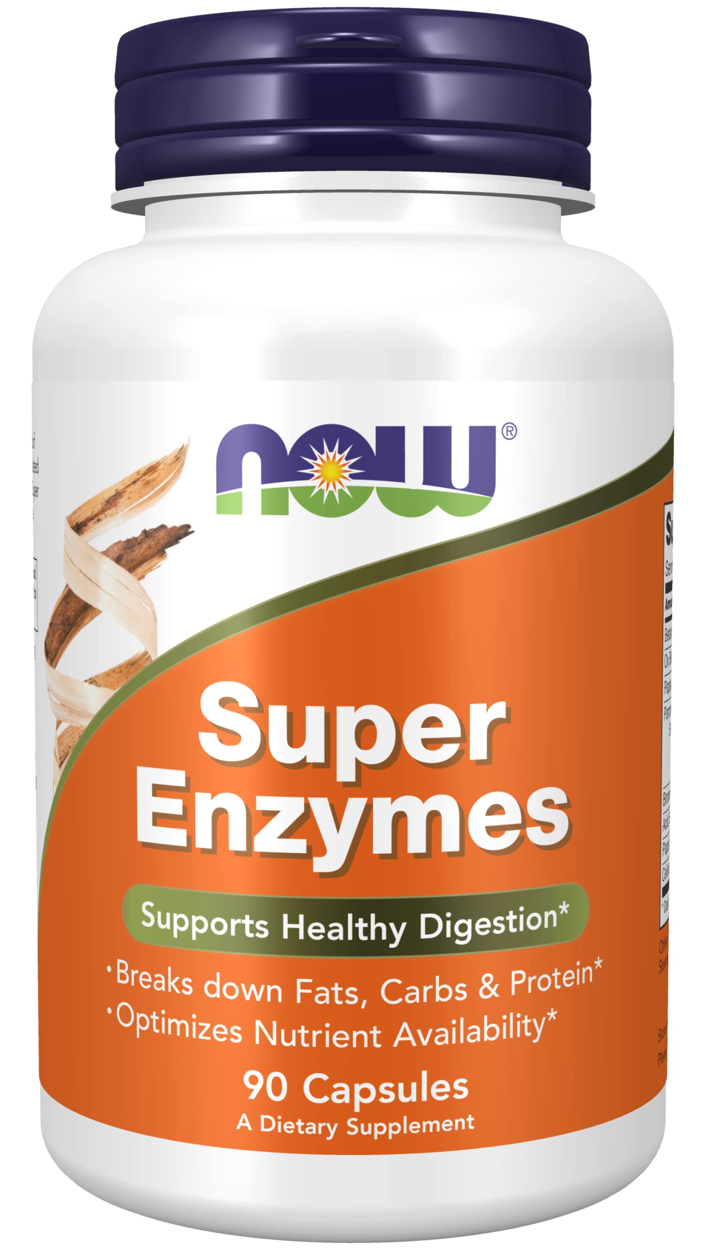 NOW Foods Super Enzymes Capsules, Pack of 3