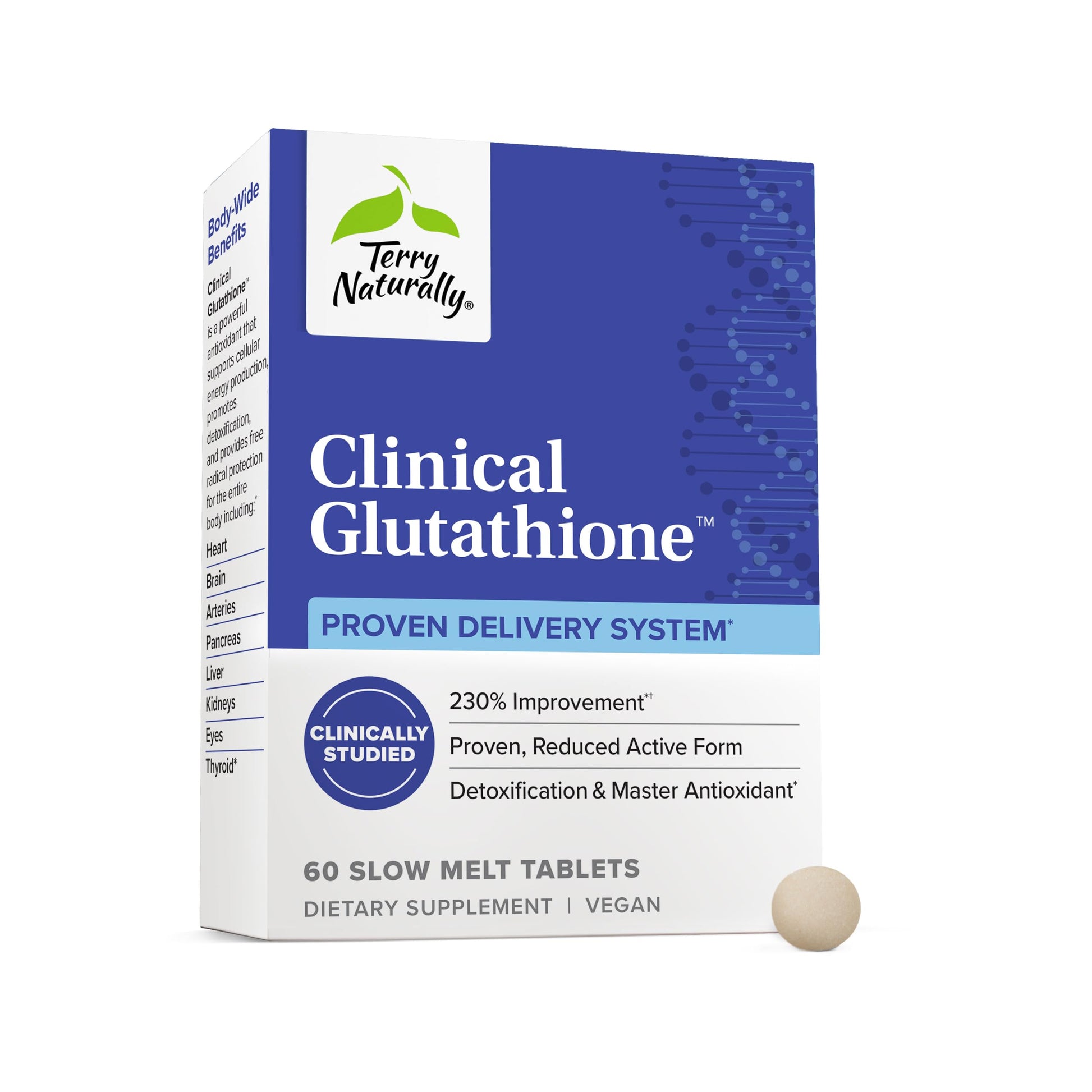 Terry Naturally Clinical Glutathione 60 Tablets