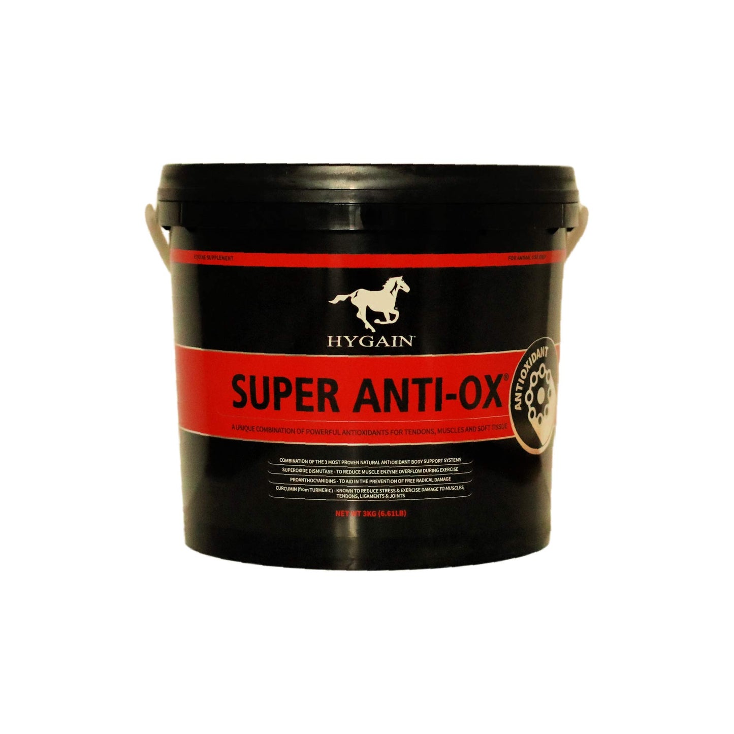 Hygain Super Anti-Ox Turmeric Based Muscle, Tendon, Ligament & Joint Supplement for Horses Powder 6.61