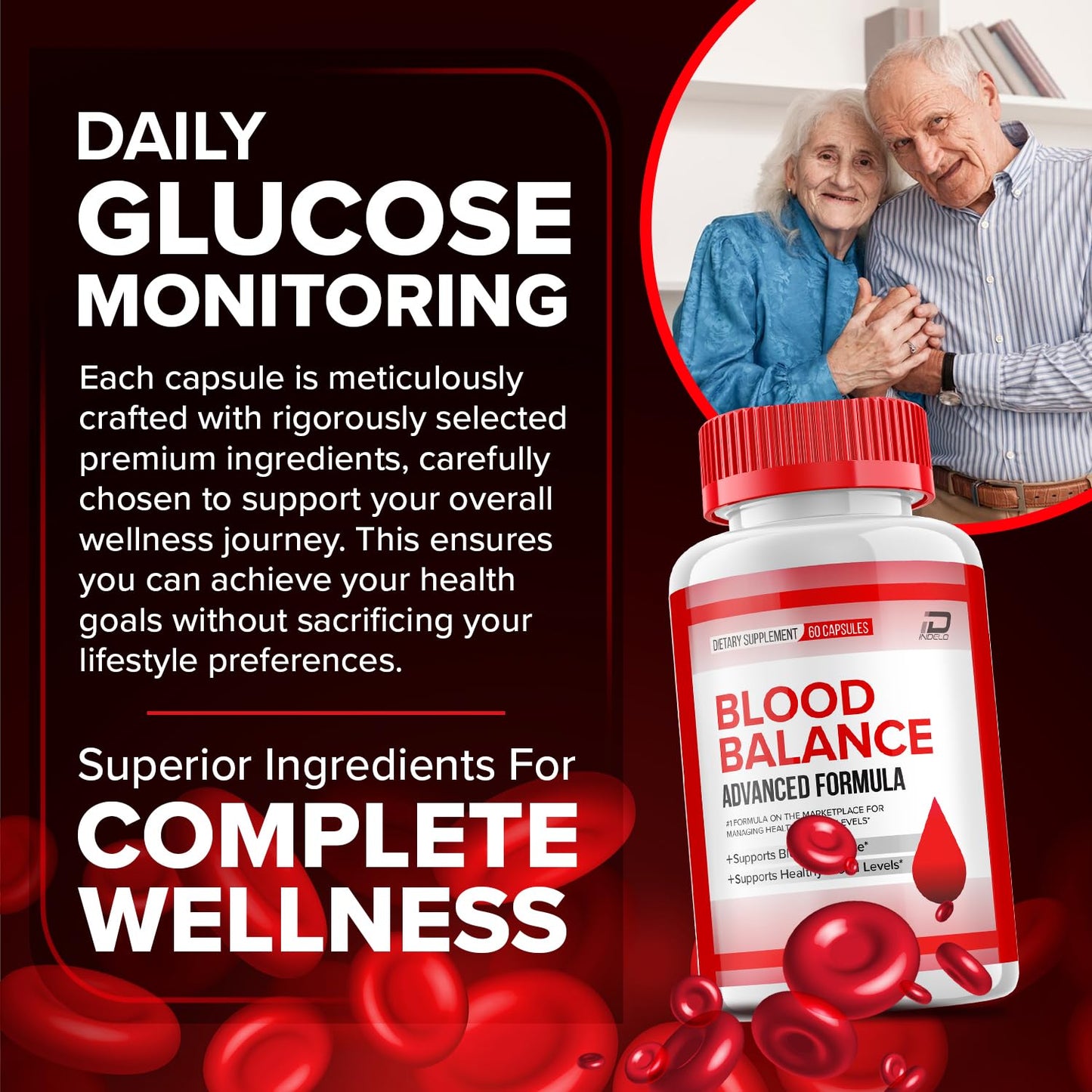Indelo Blood Balance Capsules 120 Capsules