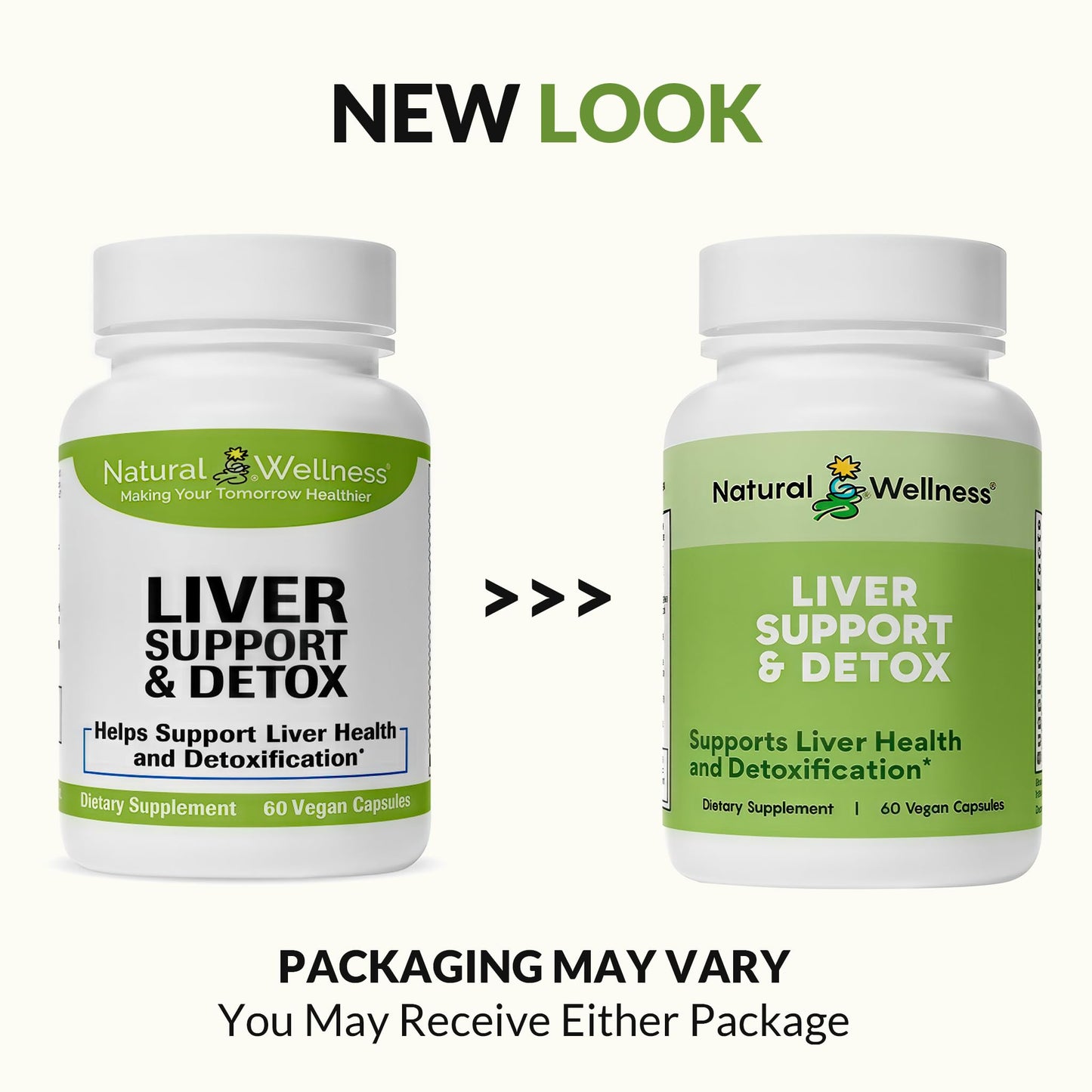 Natural Wellness Liver Support & Detox 60 Capsules