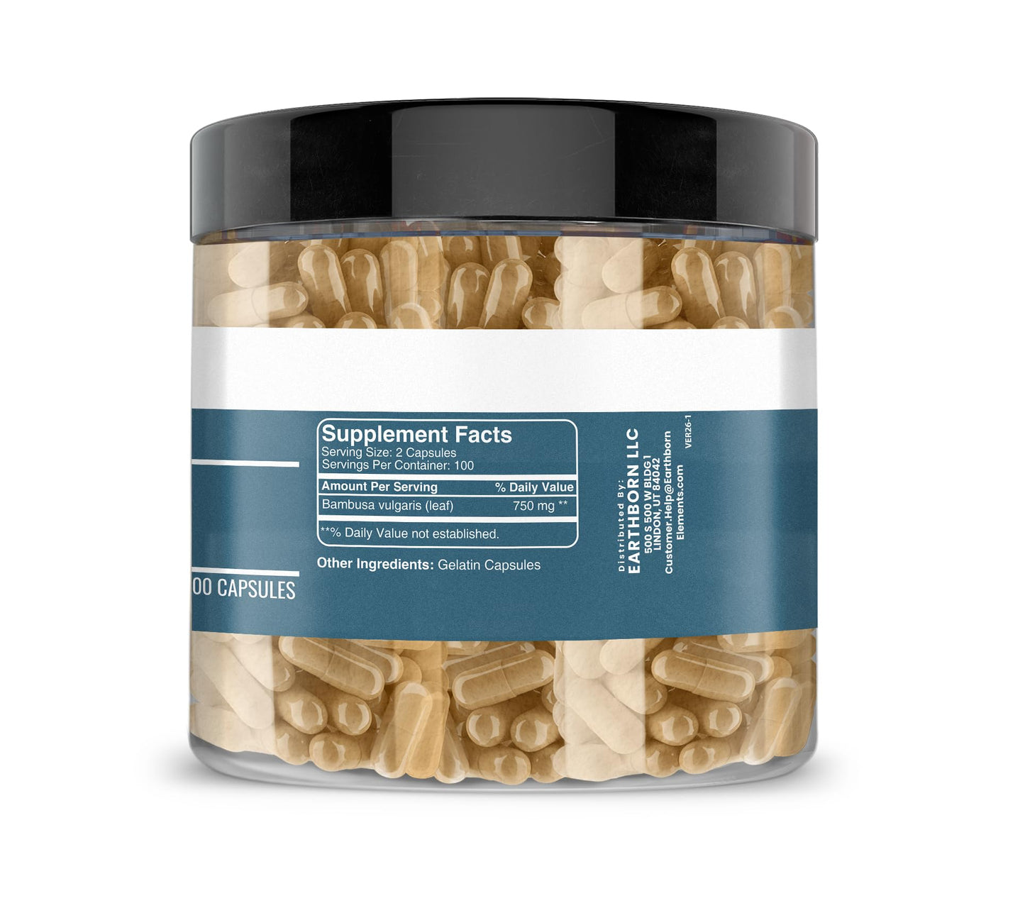 Earthborn Elements Bamboo 200 Capsules