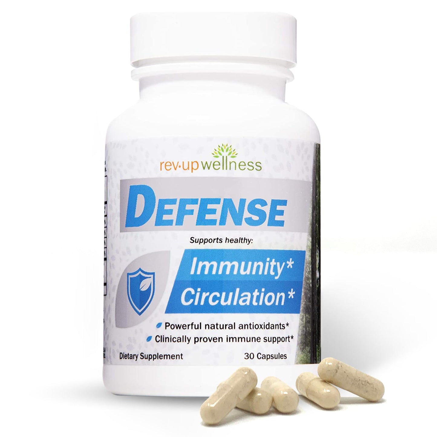 Rev Up Wellness Defense Daily Immune Support Capsule, 1 Count