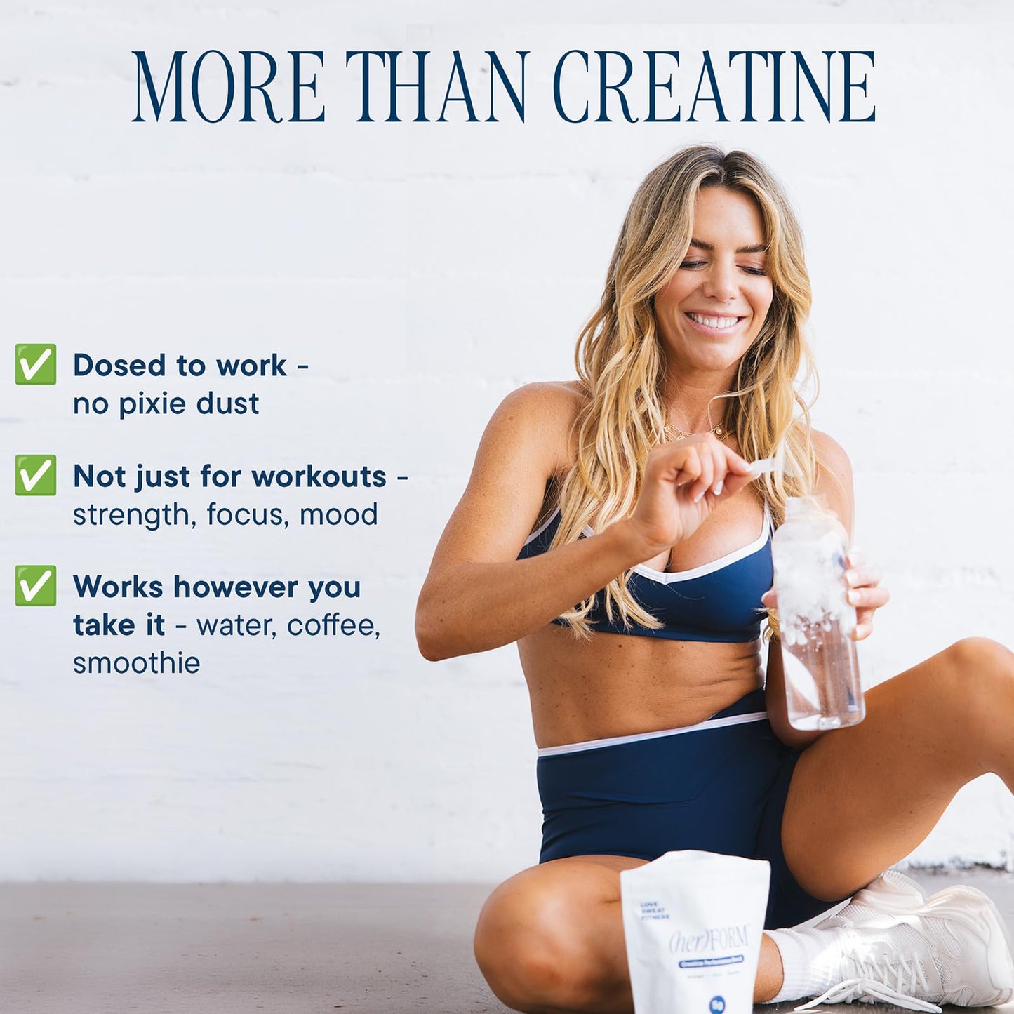 Love Sweat Fitness Creatine for Women Powder 12.7 oz