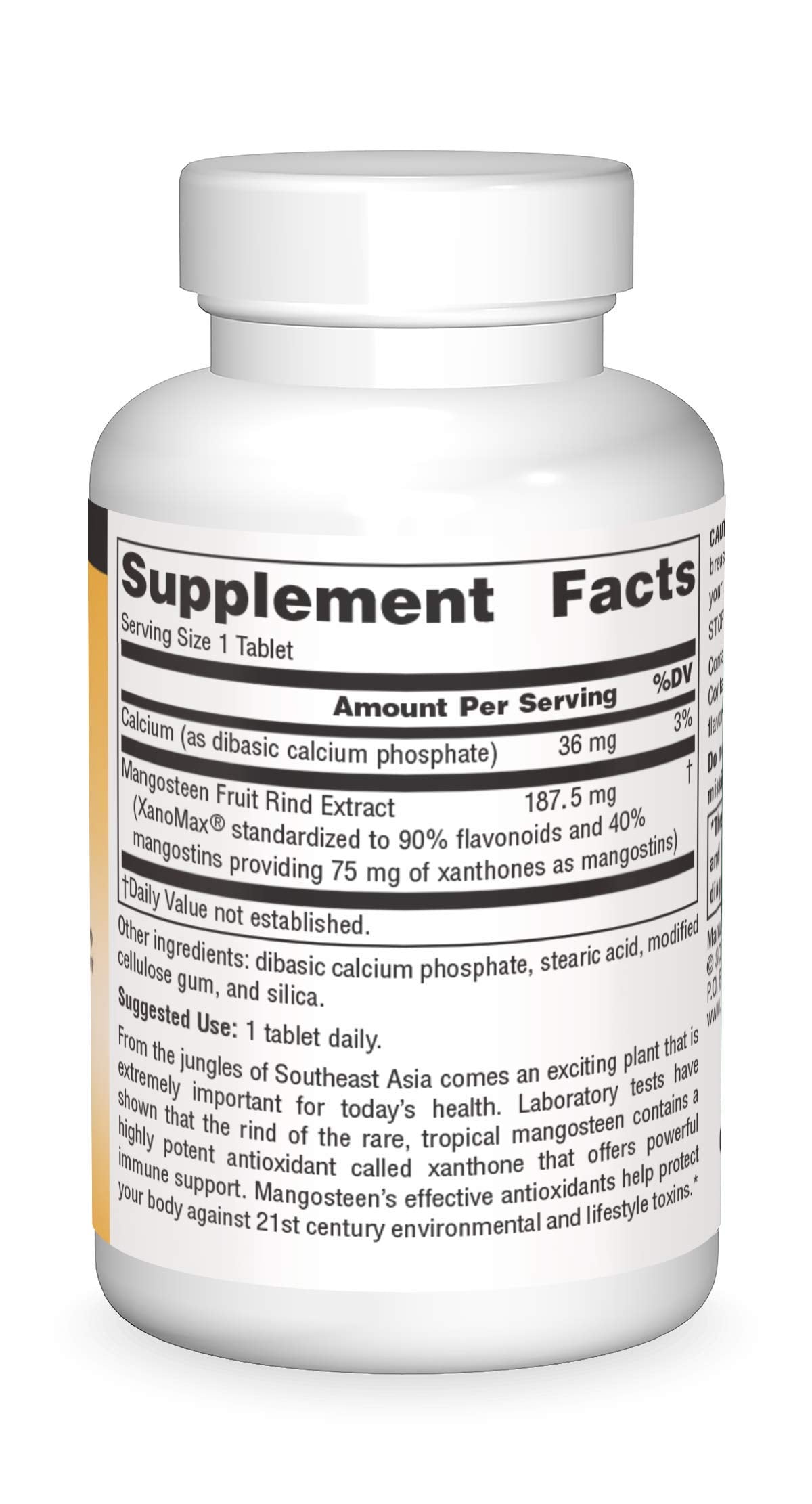 Source Naturals Mangosteen Antioxidant and Immune Support Tablets 60 Count