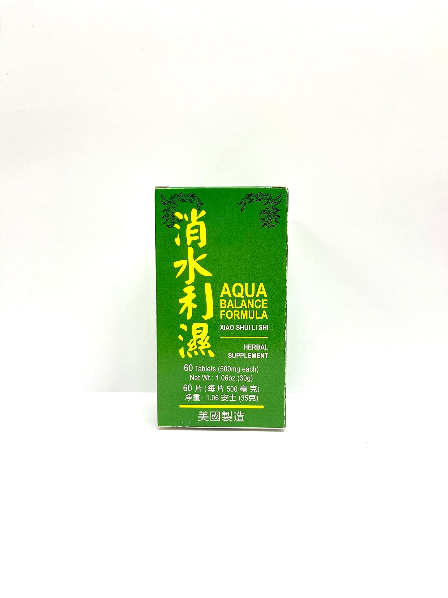 Lao Wei Aqua Balance Formula 500mg 60 Tablets