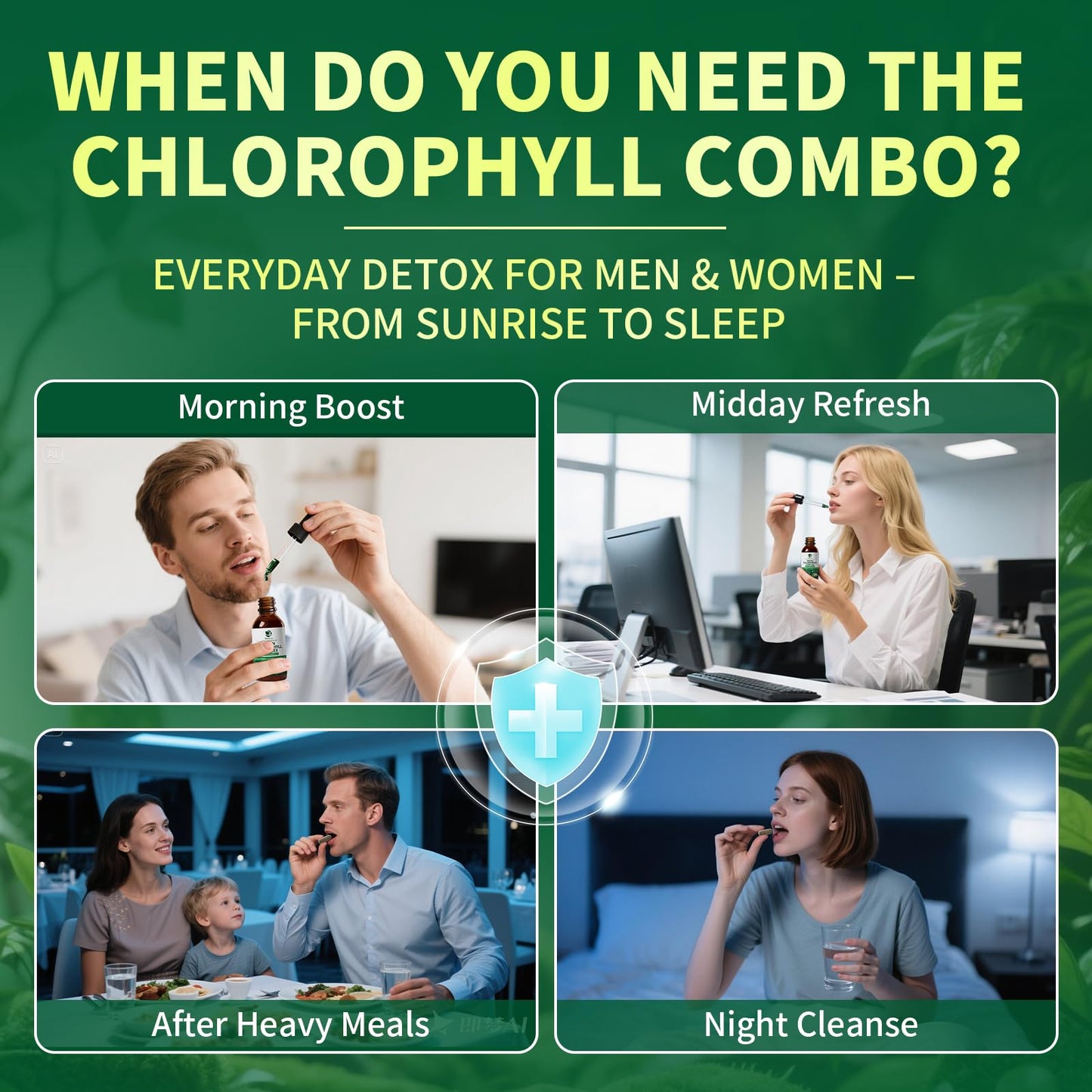Lukaree Chlorophyll Capsule & Liquid Drops, 120 Count