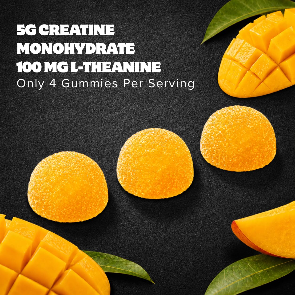 BLACK SHEEP NUTRITION Creatine Gummies 120 Count