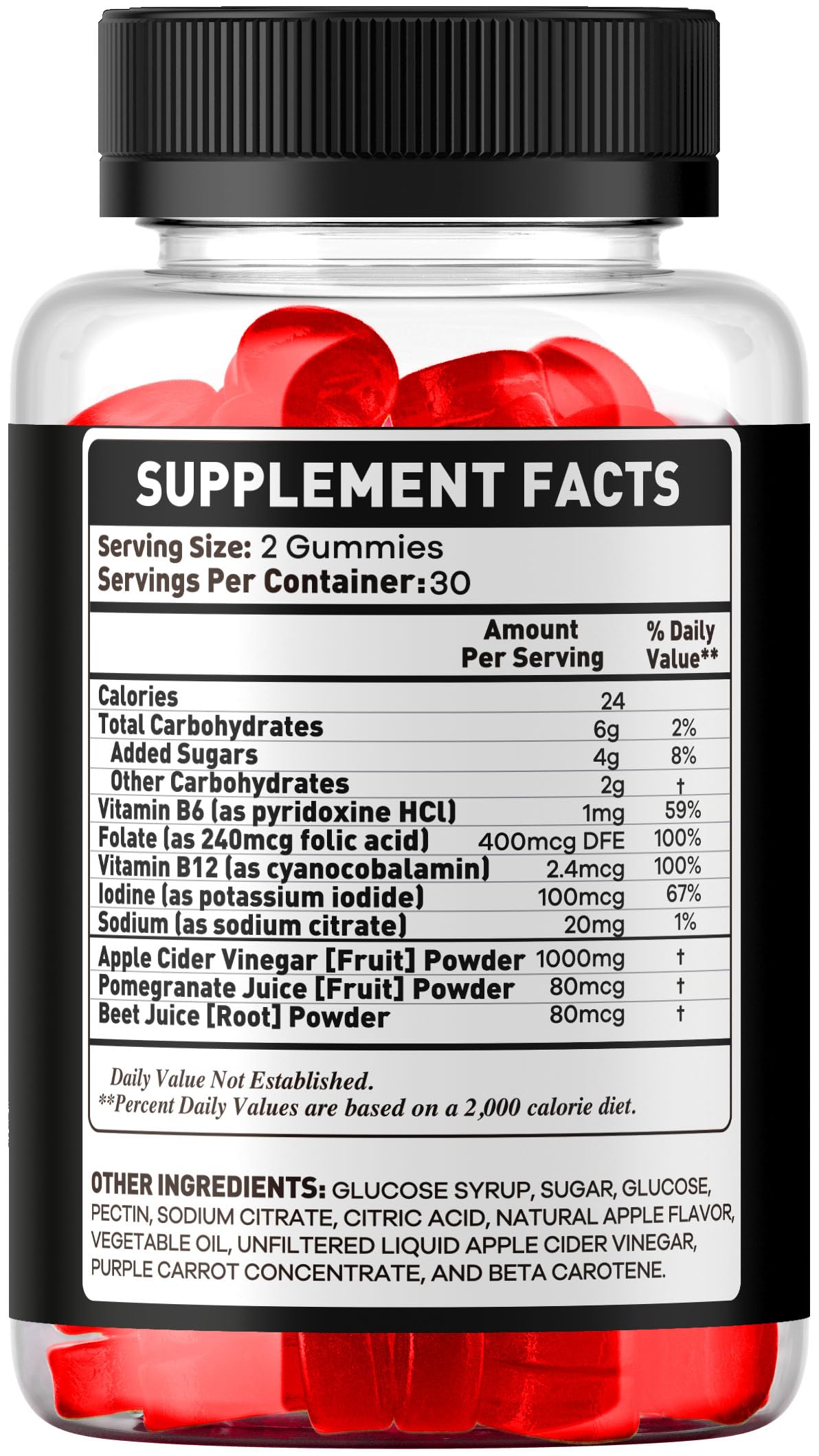OVICIA Horse Peak Gelatin Gummies, 60 Gummies