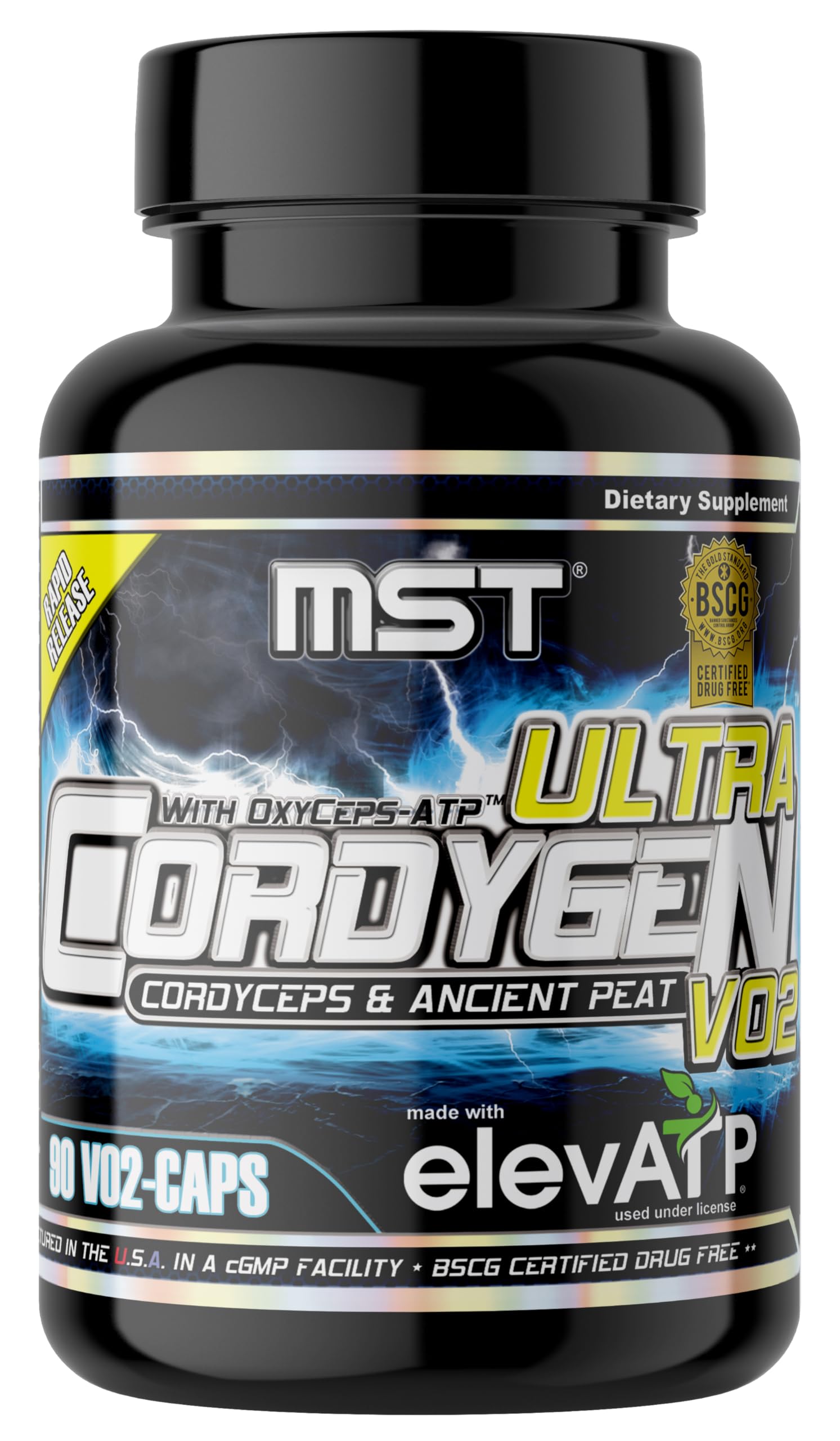 MST Cordygen VO2 Ultra Capsule, 90 Count