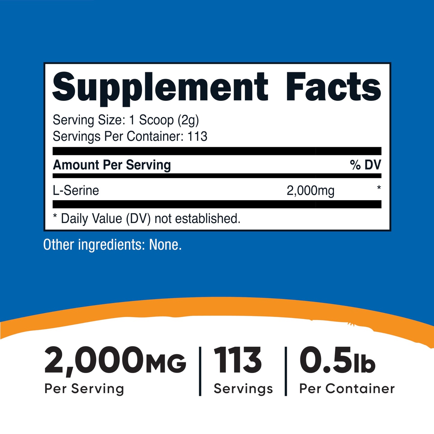 Nutricost L-Serine Powder 8.01 oz