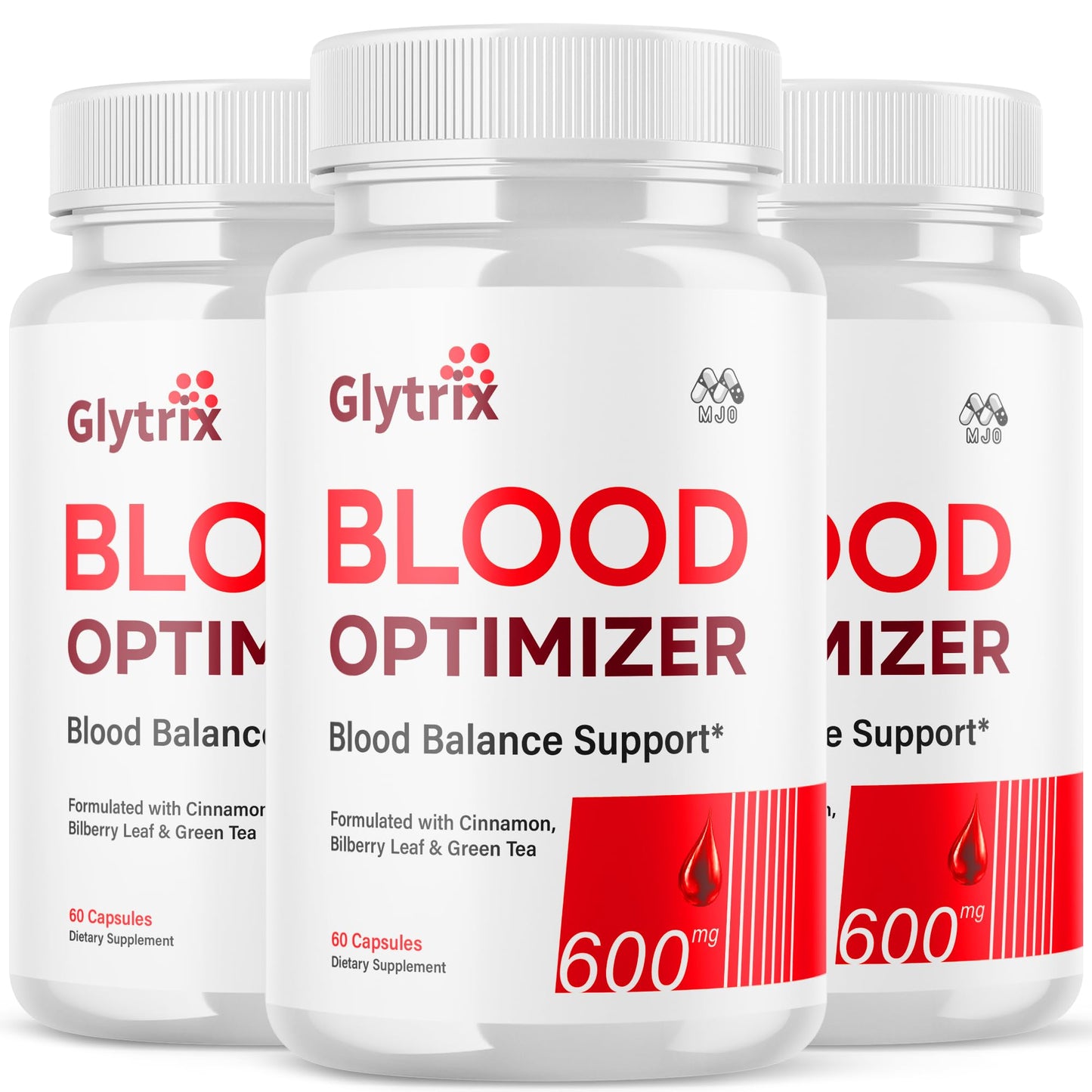 MJO Glytrix Blood Support Capsules 120 Count