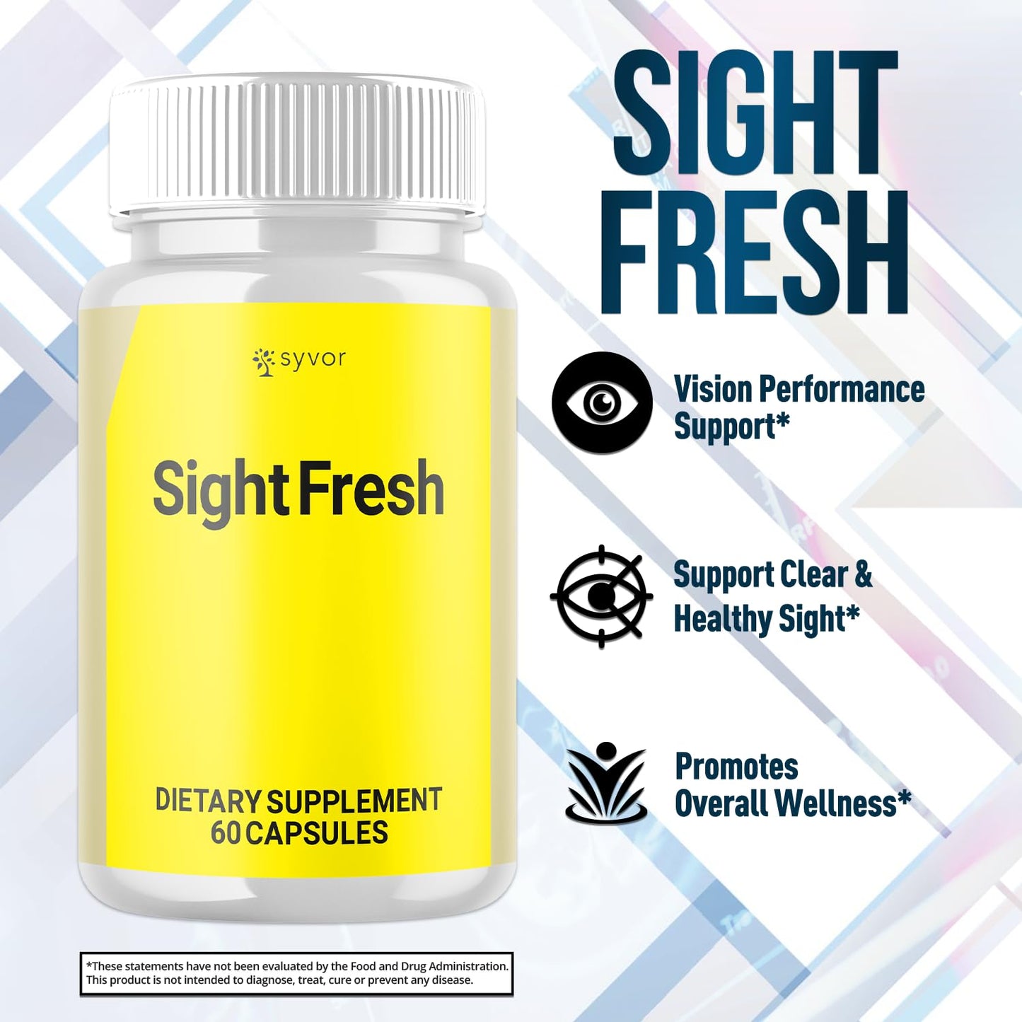 Syvor Sight Fresh Capsules, 120 Count