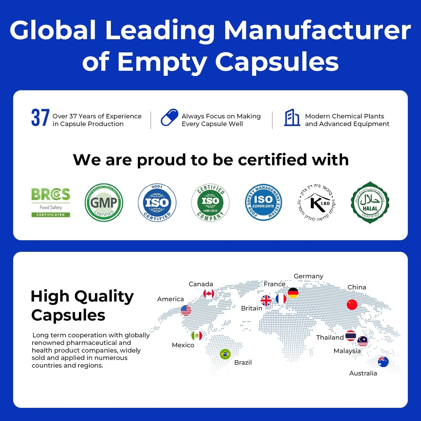 ATLEMISME Empty Vegan Capsules Size 0 Capsule, 500 Count