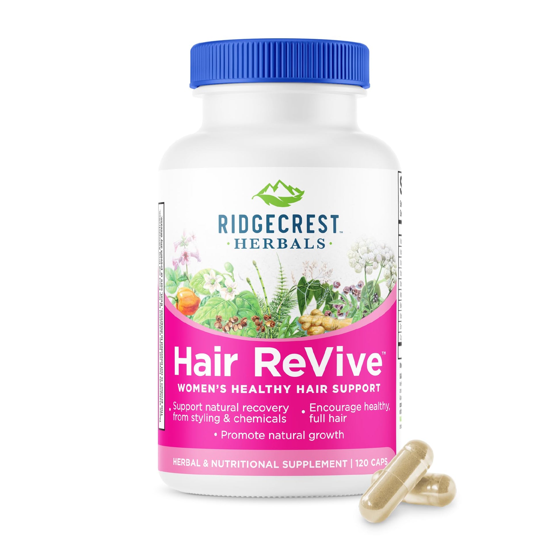 RidgeCrest Herbals Hair ReVive Capsules 120