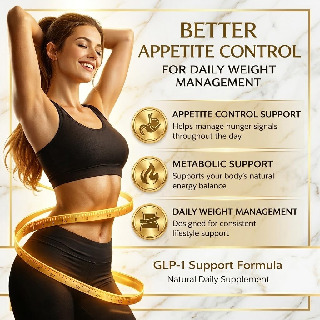 FLYLEAF GLP-1 Supplement for Appetite Control 60 Capsules