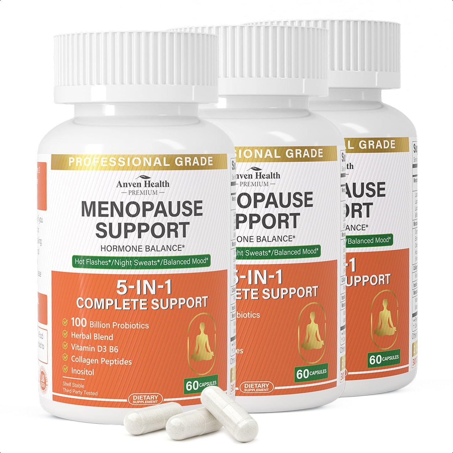 Anven Health Menopause Relief Probiotics 100B CFU Capsule 180