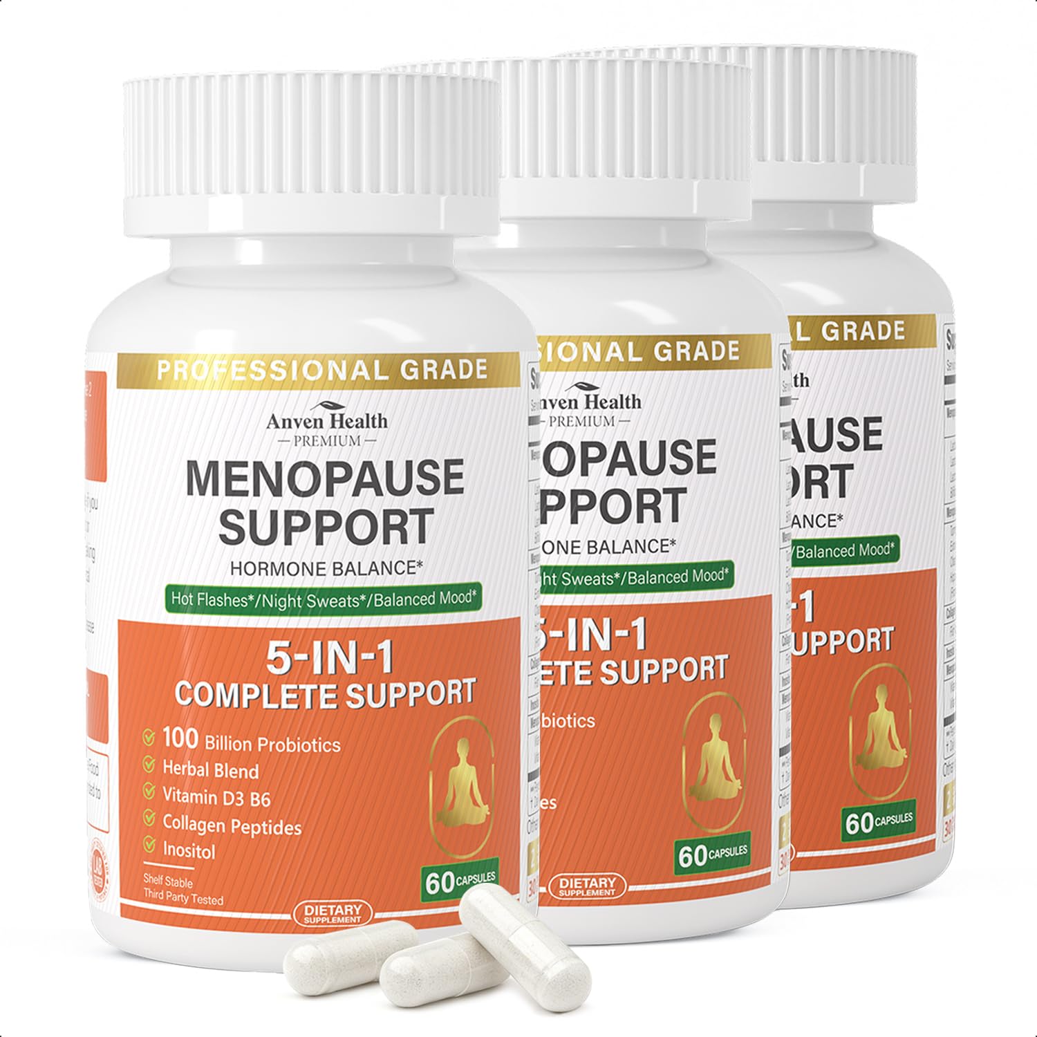 Anven Health Menopause Relief Probiotics 100B CFU Capsule 180