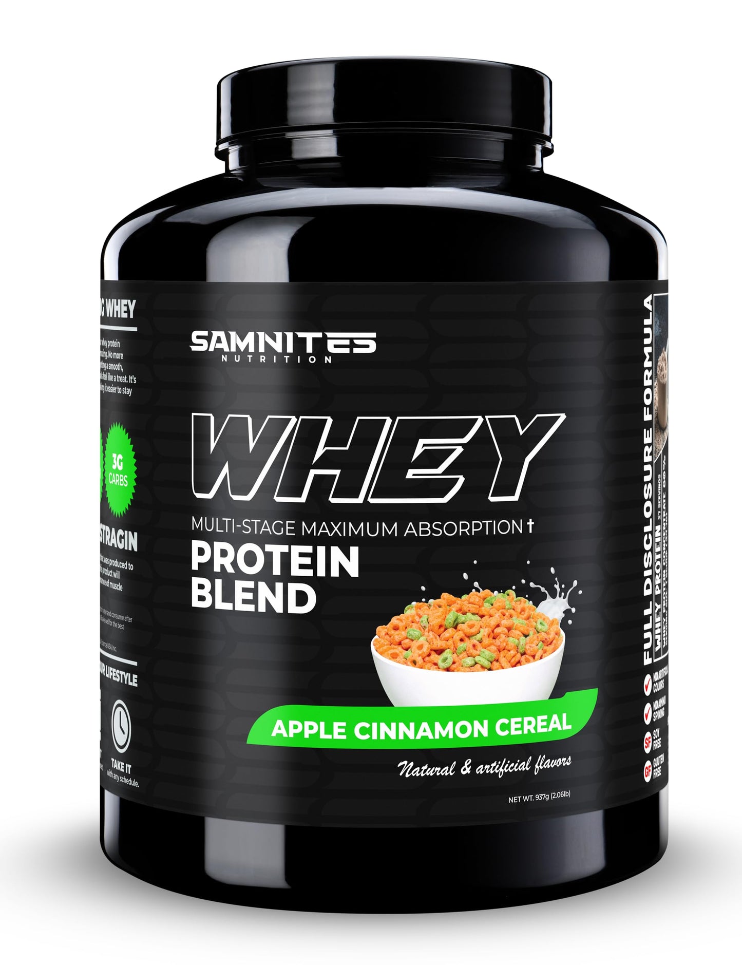 Samnites Nutrition Whey Protein Blend Powder 30.47