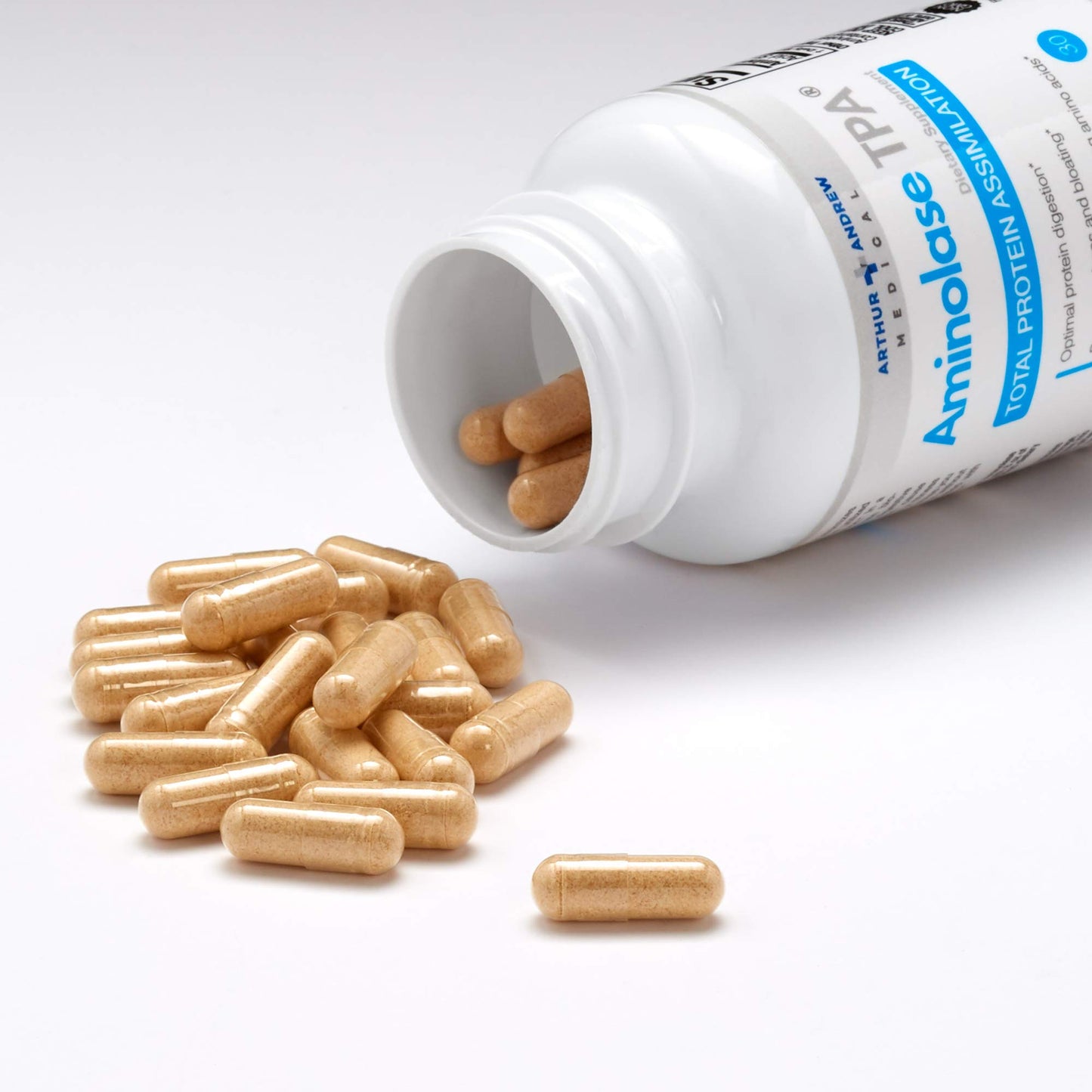 Arthur Andrew Medical Aminolase TPA Protein Assimilation 30 Capsules
